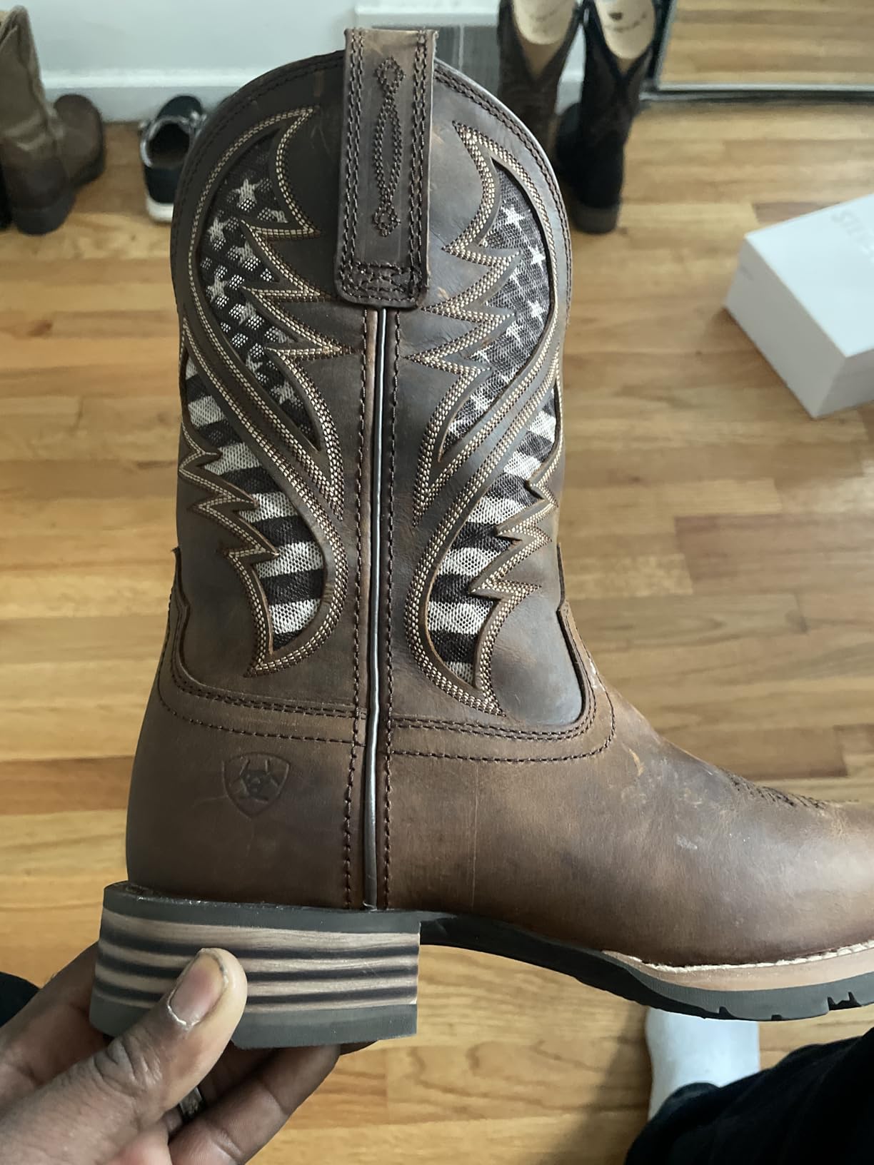 Ariat Men's Hybrid VentTEK Western Boot customer photo 2