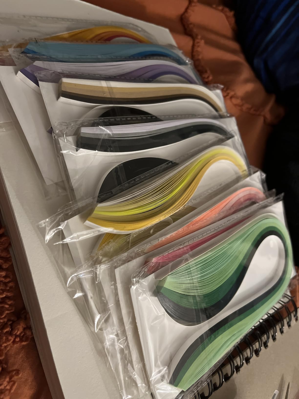 Halandar Paper Quilling Tools Set with 45 Colors 5mm 900pcs Quilling Strips | for Quilling Beginners and Paper Art Craft Lovers customer photo 2