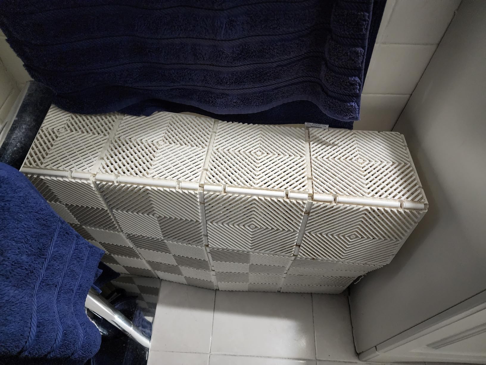 Ready Covers EZ Connect Cover- Vented Safety Steam Radiator Cover/Protective Heating Cabinet for Home & Office: Easy Snap Connection. Not just For Radiators, Cover Just About Anything (50, White) customer photo 1