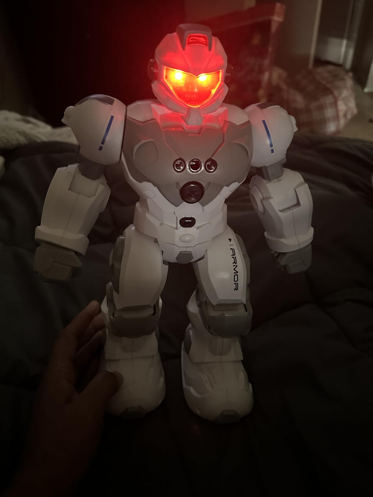 VAV Toys for 6-10 Year Old Boys Girls, Rechargeable Remote Control Robot Toy, Intelligent Programmable RC Robot with 2.4GHz Gesture Sensing, Christmas Birthday Gifts for Kids Age 6 7 8 9 10 customer photo 1
