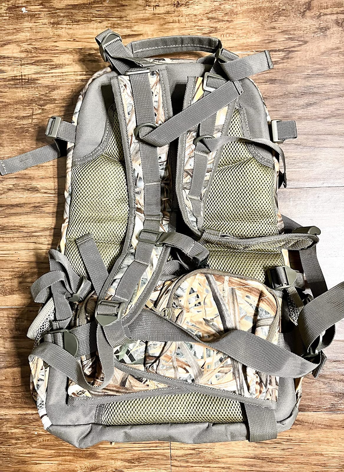 Hunting Backpack Outdoor Gear Day pack for Rifle Bow Hunting Gifts for Men | 50L Waterproof Hunting Packs for Men, Silent camouflage Fabric, safety flag, Durable Large Capacity, Rifle & Bow Carry System customer photo 2