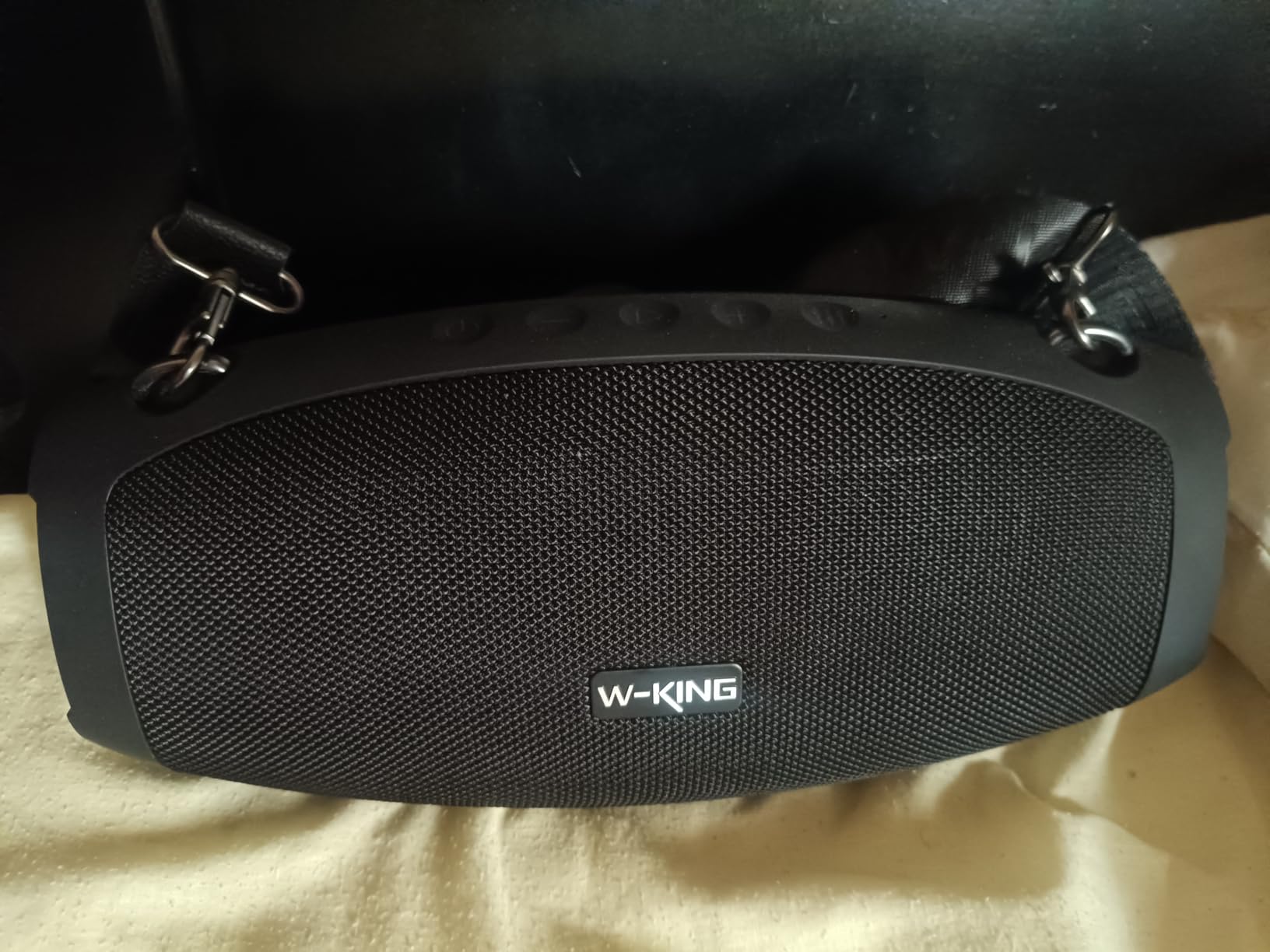 W-KING Bluetooth Speaker, 120W Peak IPX6 Outdoor Loud Portable Speakers, Bluetooth Wireless Boombox, Waterproof Party Large Speaker, 70W Triple Passive Radiators Deep Bass/Subwoofer, 42H, TF, EQ customer photo 1