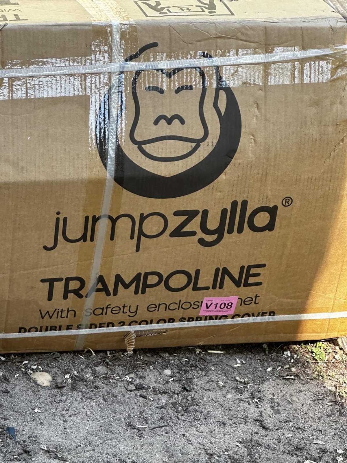 Jumpzylla Outdoor Trampoline with Net for Kids 8FT 10FT 12FT 14FT 15FT 16FT | ASTM-compliant trampoline with enclosure, non-slip ladder, rust-resistant galvanized steel frame, 8FT-16FT for kids & adults customer photo 2