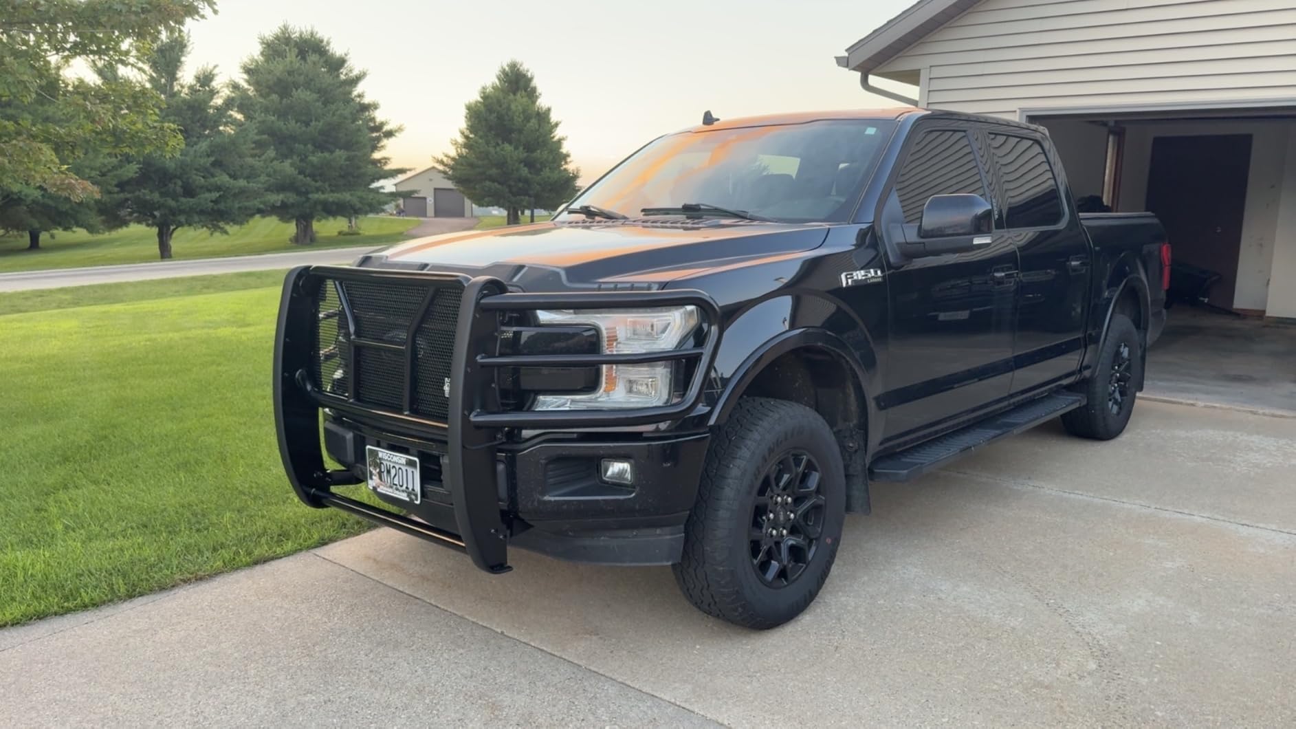 Westin 57-23935 HDX 3-Piece Grille Guard fits 2015-2020 F150 (Excluding Platinum and 2017 and up Raptor)(with Front Camera) customer photo 1