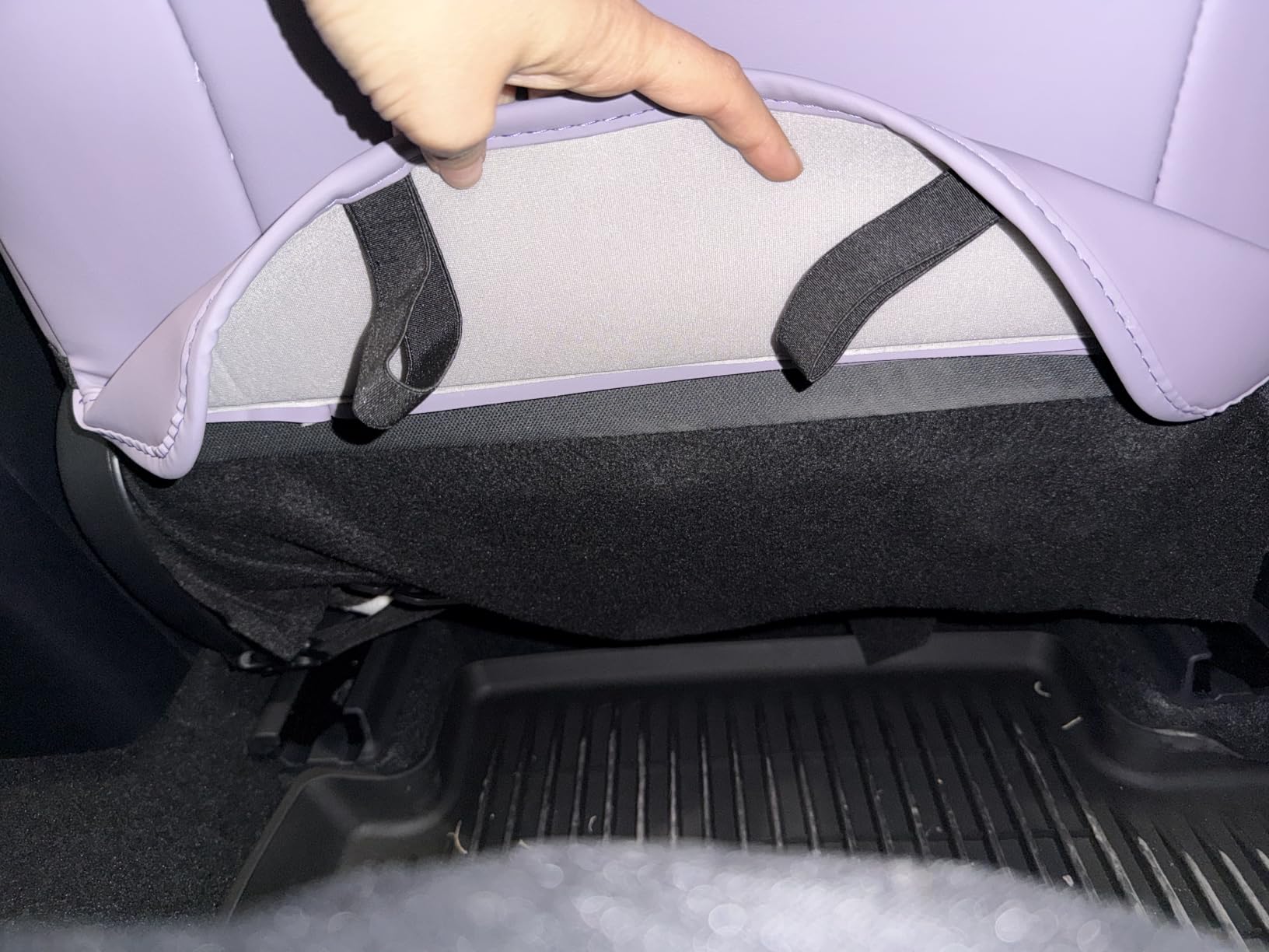 Coverado Seat Covers, Car Seat Covers Full Set, Black Car Seat Cover, Car Seat Covers Front Seats Back Seat Cover, Waterproof Car Seat Cushion, Leather Seat Covers Seat Protector Fit for Most Cars customer photo 2