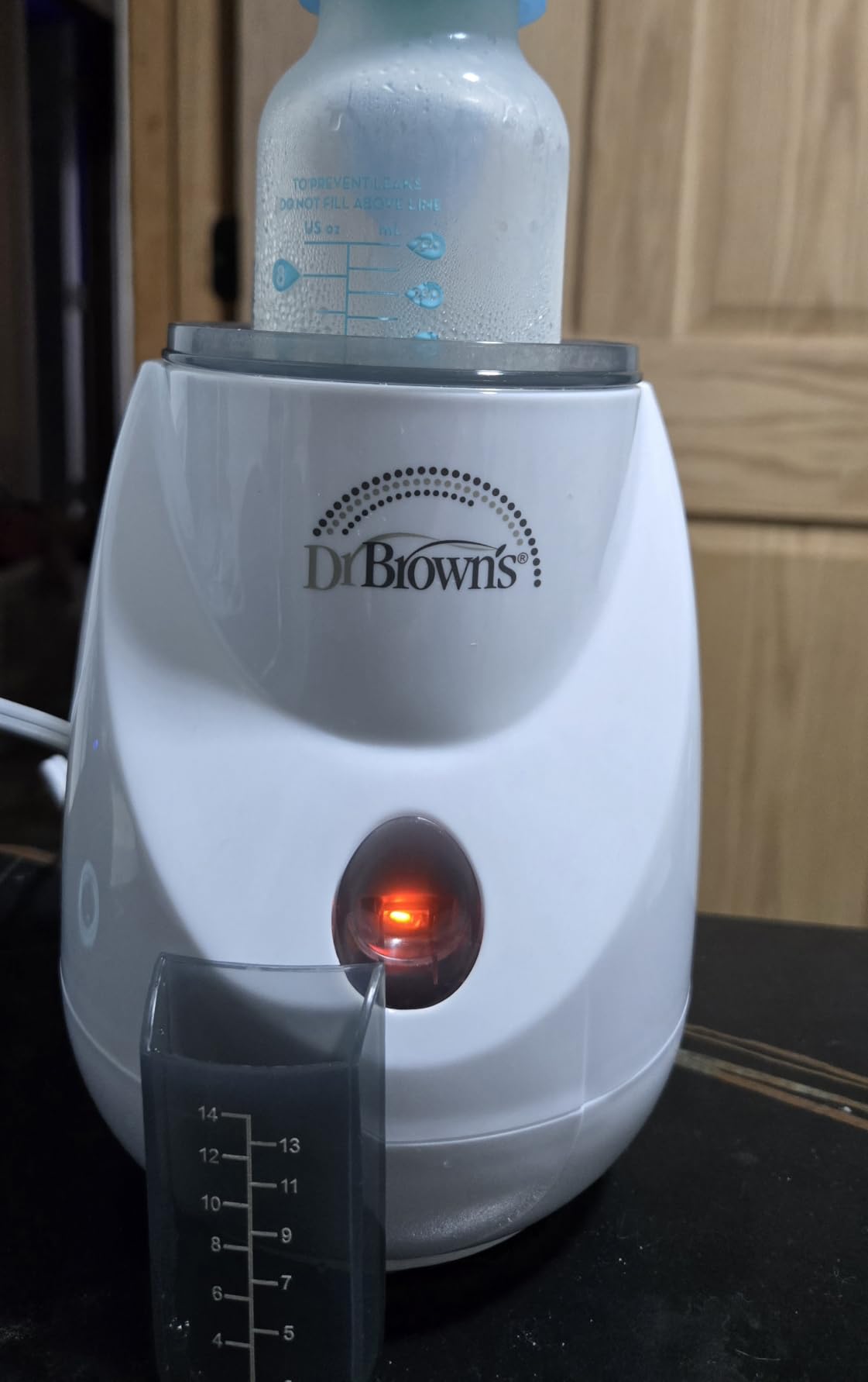 Dr. Brown's Insta-Feed Baby Bottle Warmer and Sterilizer for Baby Bottles and Baby Food Jars, BPA-Free Plastic customer photo 1