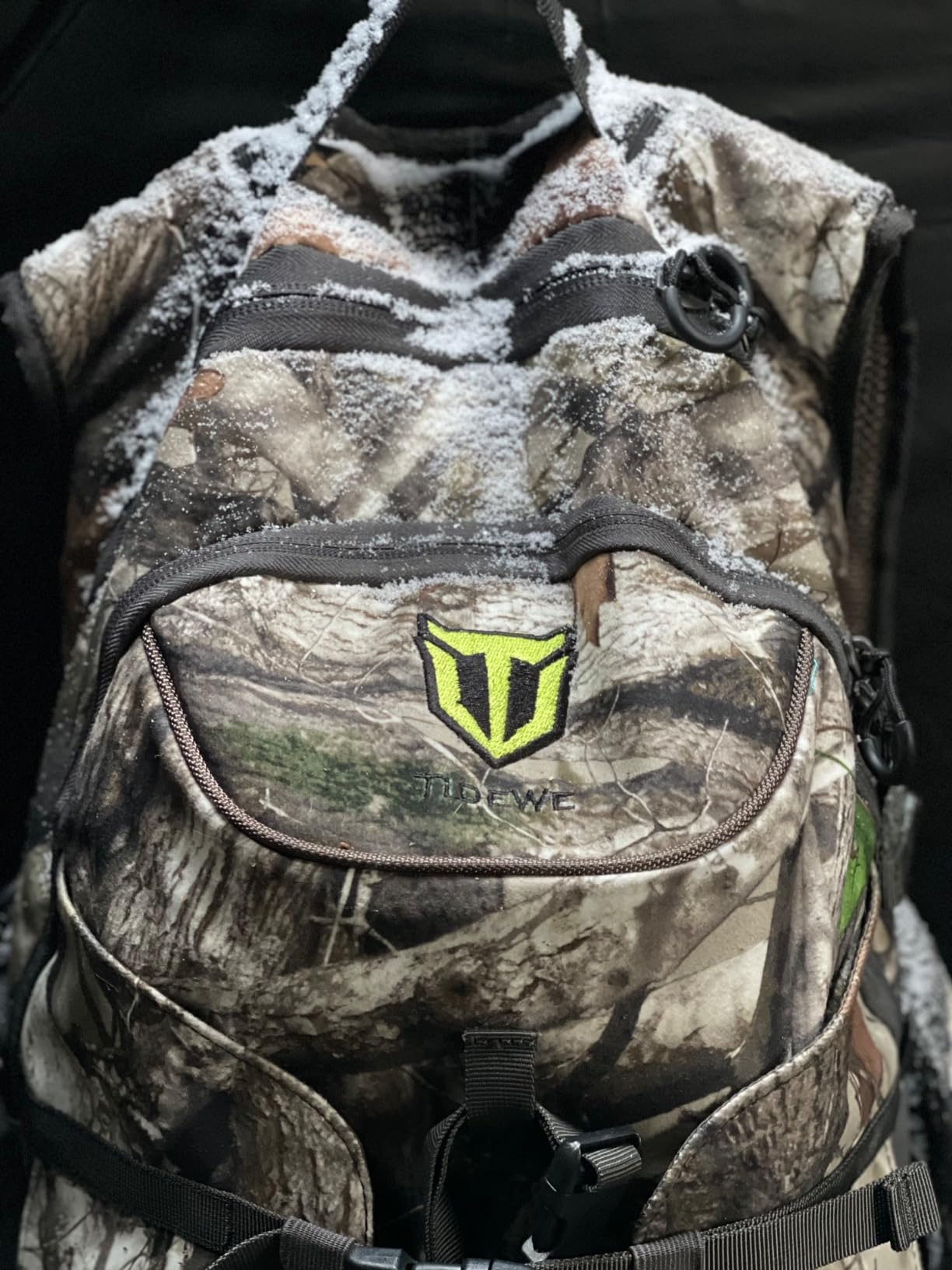 TIDEWE Hunting Backpack for Men, 40L Camo Hunting Pack for Deer Hunting | Rain Cover Included, Silent Fabric, 40L Storage, Rifle & Bow Carry System, Multi-Pocket Organization, Next Camo G2 customer photo 1