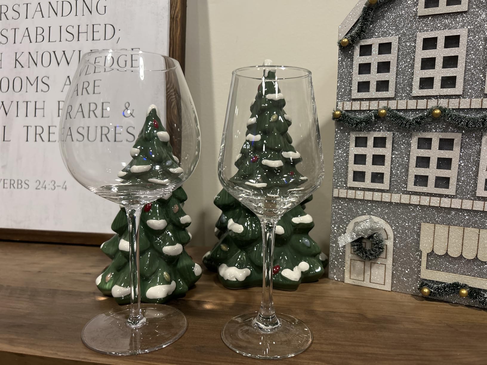 OJA Wine Glasses Set, Crystal Red Hand Blown Wine Glass, Set of 6, 15 oz | Long Stem, Thin Rim, Premium, Perfect for Red or White, Daily Use, Unique Wedding Anniversary or Birthday Gift customer photo 2