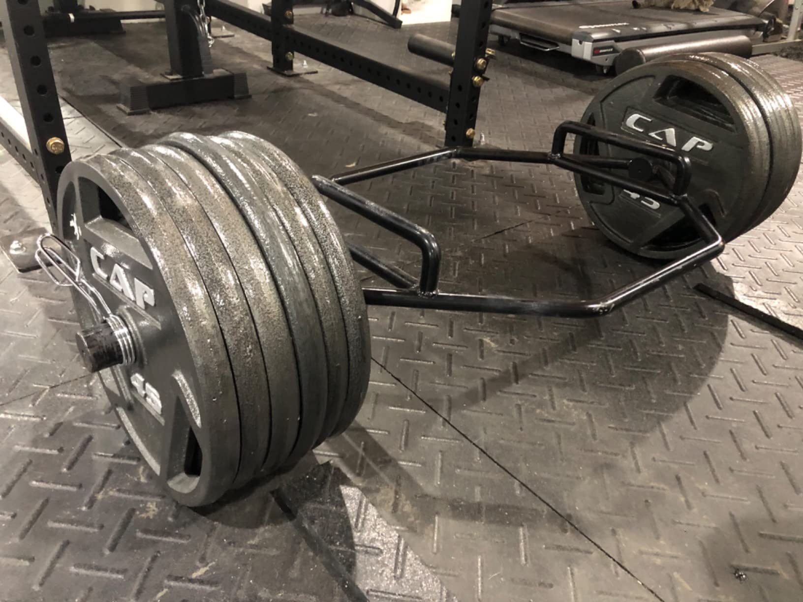 CAP Olympic Trap Bar | Heavy-Duty Hex Shrug & Deadlift Weight Bar customer photo 1