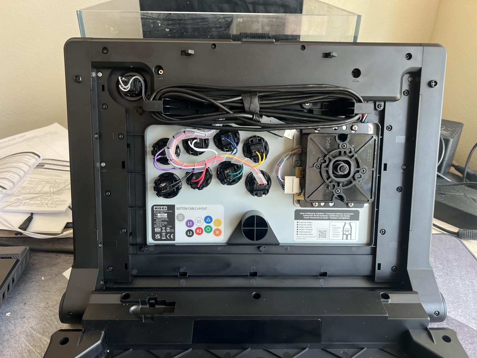 Victrix Pro FS Fight Stick Arcade Controller for PlayStation, PS5, PS4, PC | Esports, Tournament-Grade, 9 Sanwa Denshi Buttons, Aluminum Body, Detachable Joystick, Lockable Control Bar, Purple customer photo 2