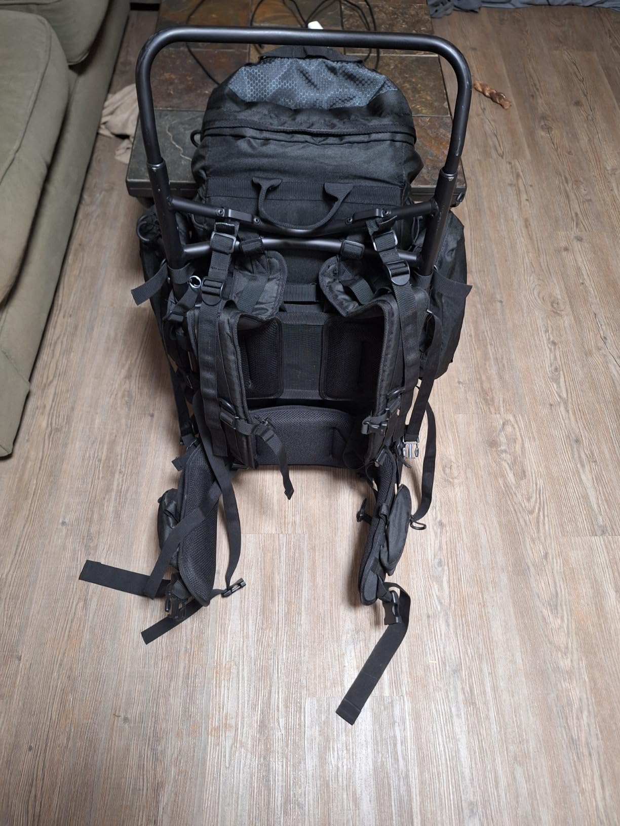 TIDEWE Hunting Backpack for Men, 90L External Frame Pack for Deer Hunting | 90L Capacity, 3-5 Day Hunting Pack, Heavy Load Support, Bow & Rifle Carry, Next G2 Camo, Multi-Pocket Storage, Rain Cover customer photo 1