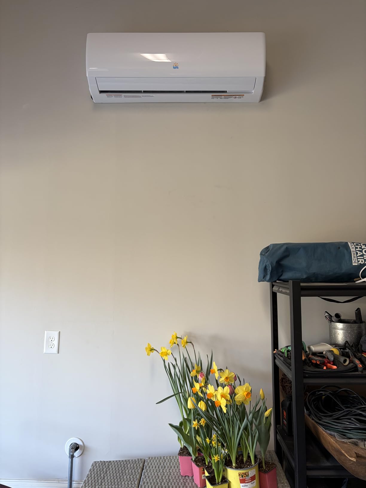 Mini Split Air Conditioner Cover for Outdoor Condenser, Outside AC Units | 35.8 x 14.1 x 27.1
