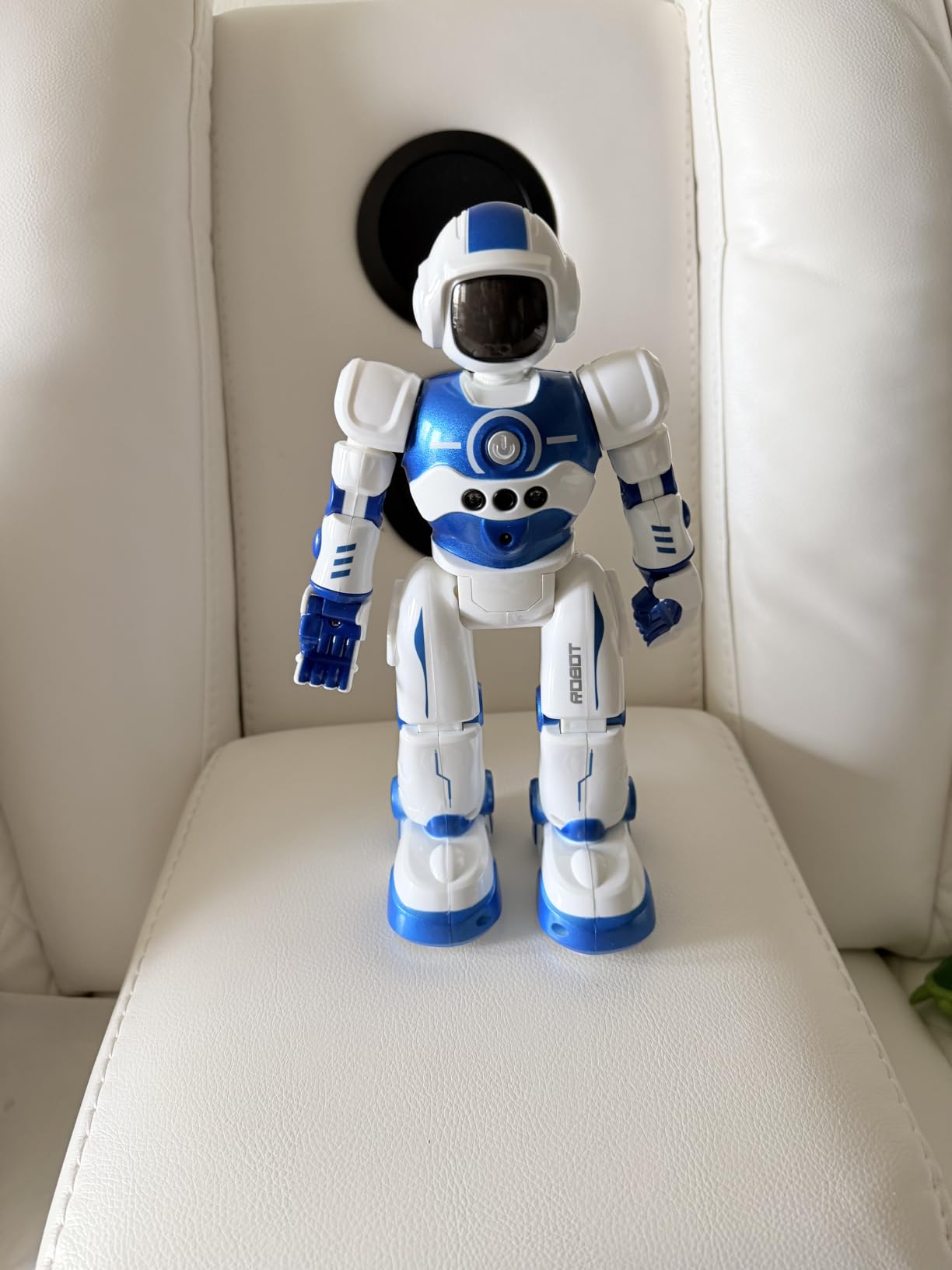 Robot Toys for Kids, Rechargeable Remote & Gesture Control Robots | Programmable RC Smart Walking Dancing Robot Toy for Age 4 5 6 7 8 9 10 Year Old Boys Girls for Birthday Present, Blue customer photo 1