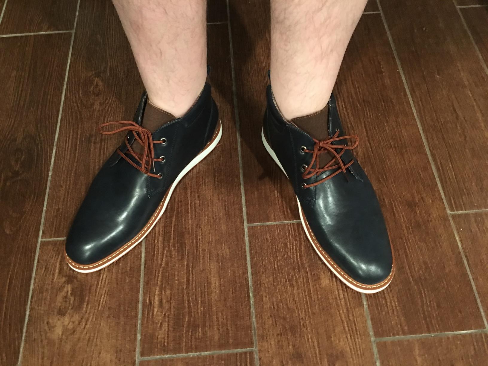 Ferro Aldo Men's Chukka Boots | Classic Dress, Casual & Sneaker Styles | Lace-Up Ankle Boot for Work & Everyday Wear customer photo 1