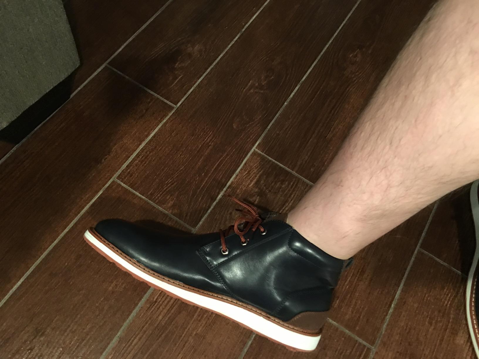 Ferro Aldo Men's Chukka Boots | Classic Dress, Casual & Sneaker Styles | Lace-Up Ankle Boot for Work & Everyday Wear customer photo 2