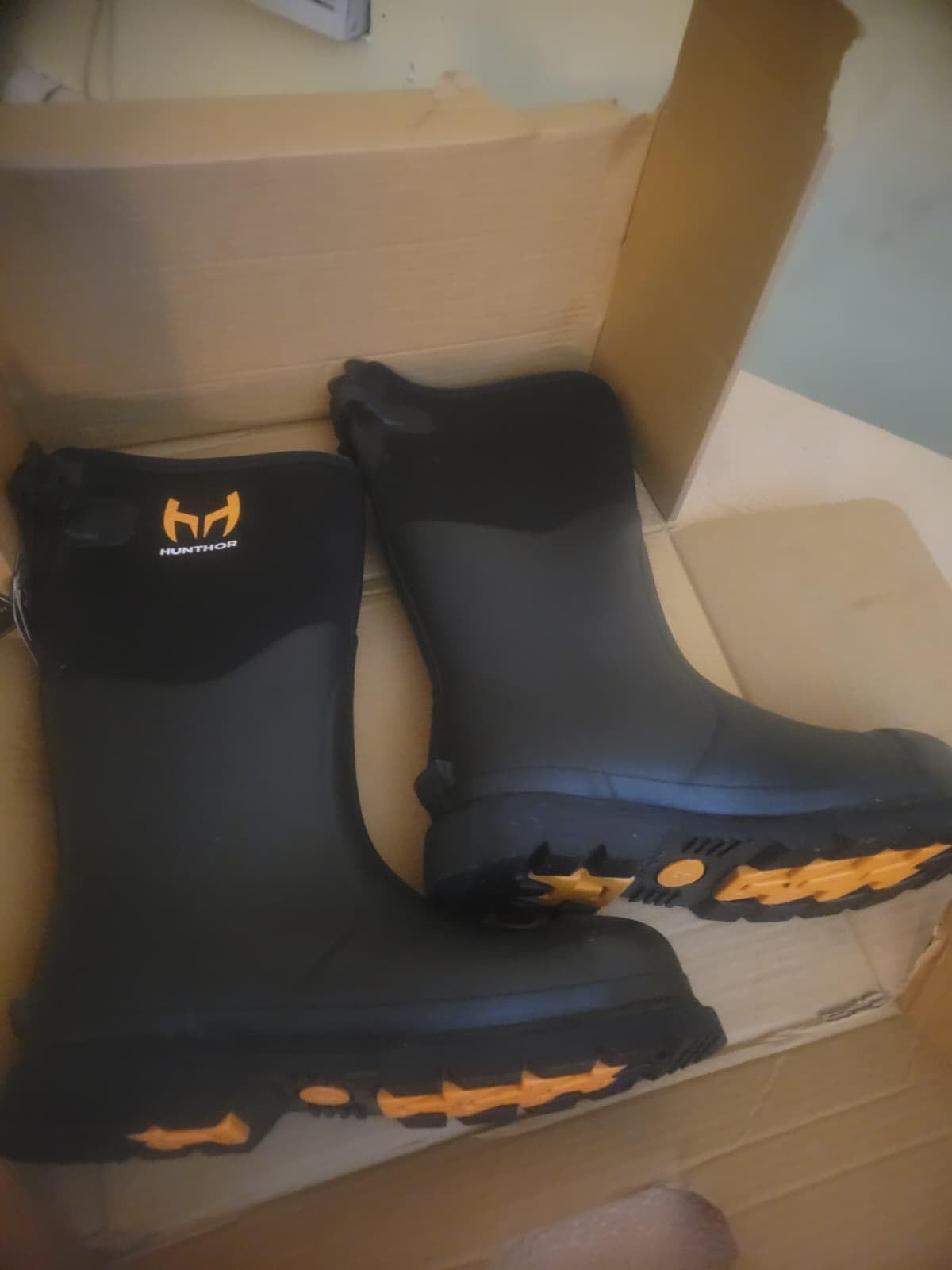 Steel Toe Rubber Work Boots, Puncture-Proof with Steel Shank customer photo 1