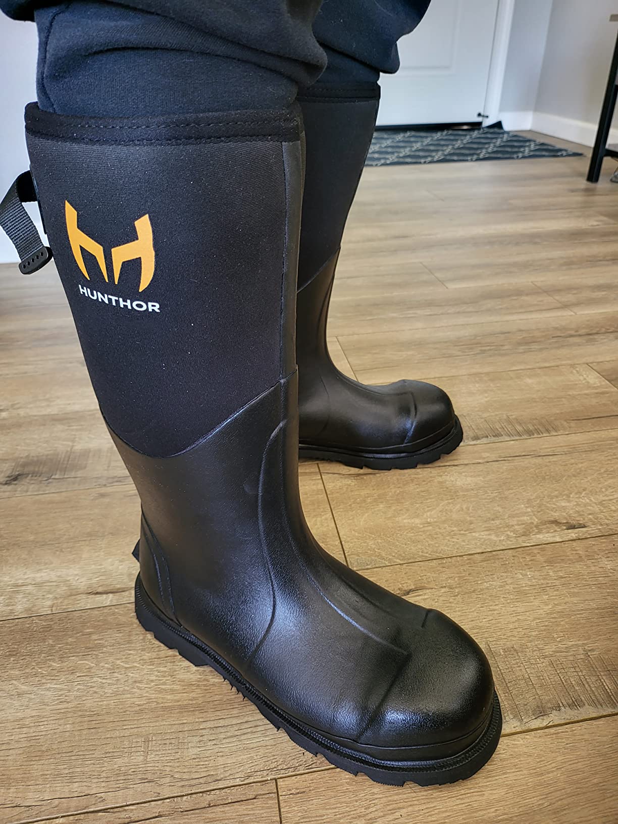 Steel Toe Rubber Work Boots, Puncture-Proof with Steel Shank customer photo 2