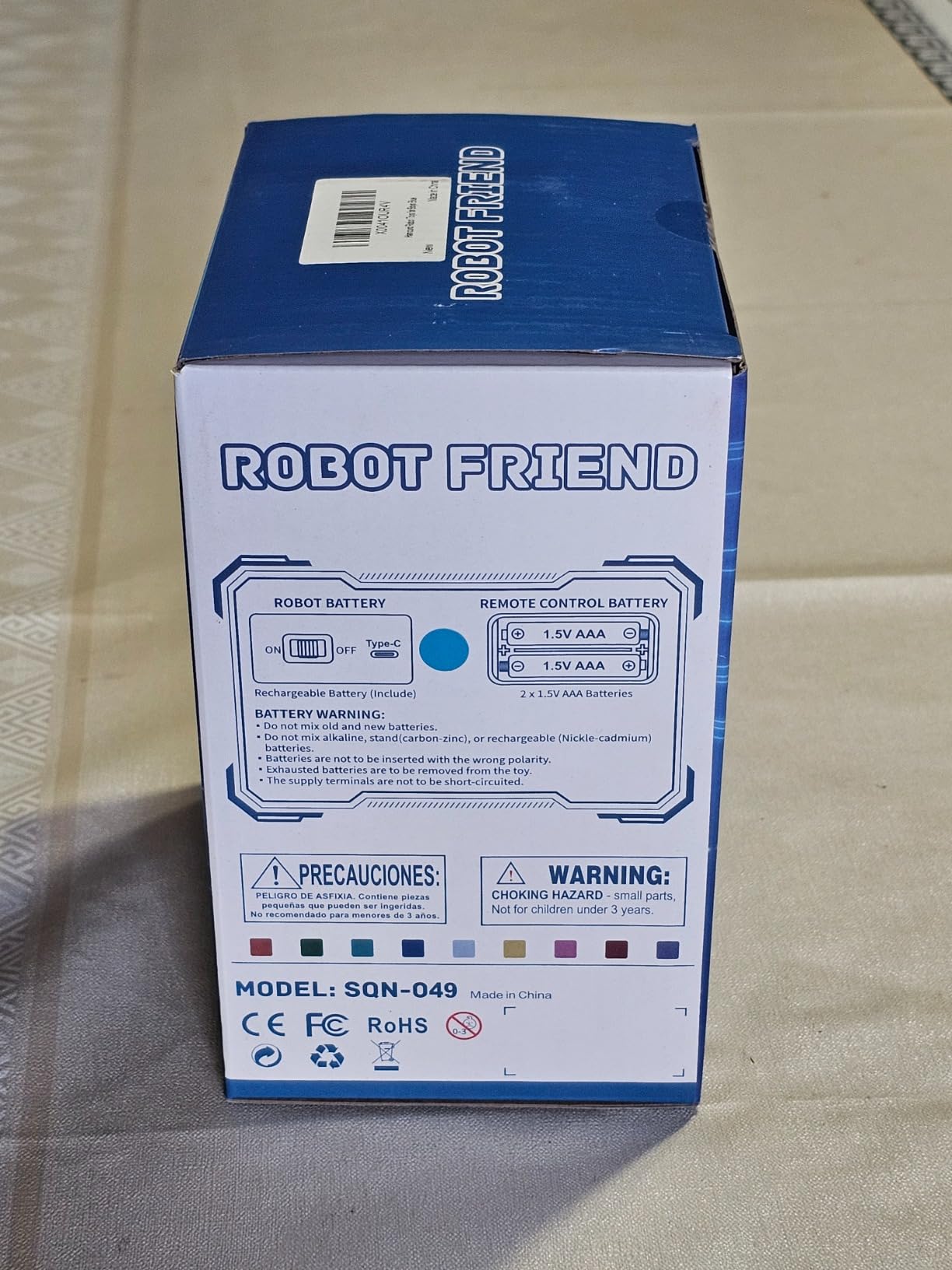 Hamourd Robot Toys for Boys Girls, Rechargeable Remote Control Emo Robots with Auto-Demonstration, Flexible Head & Arms, Dance Moves, Music, Shining LED Eyes for 5+ Years Old Kids customer photo 2