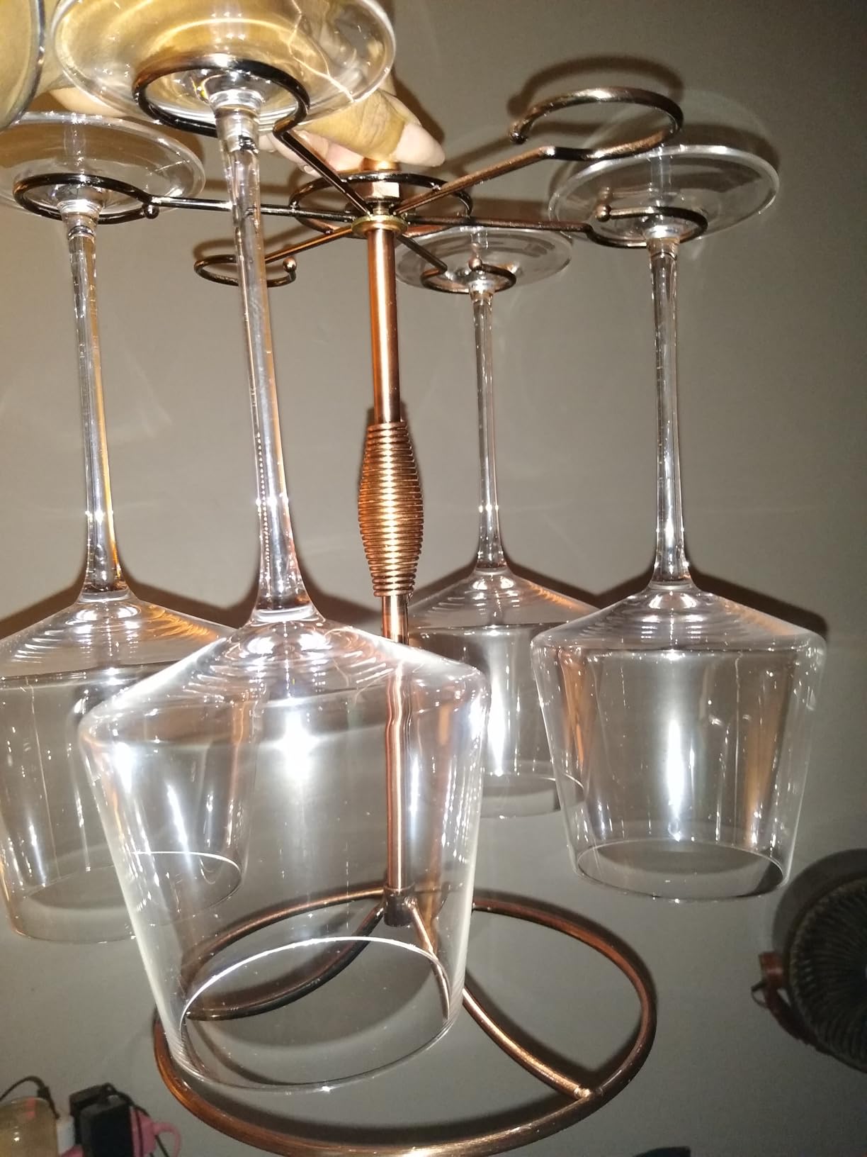 Physkoa Wine Glasses Set 6-18oz-LeadFree Wine Glass with Long Stem, Clear Stemmed Wine Glasses HandBlown Glassware Crystal Wine Gifts for Women Birthday Wedding customer photo 2