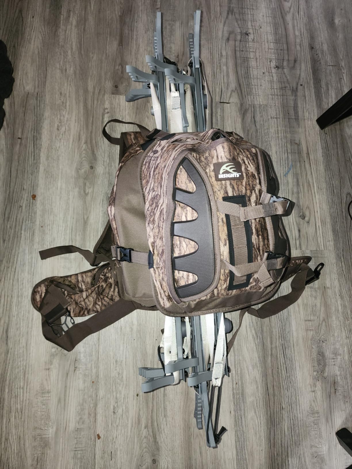 INSIGHTS HUNTING by frogg toggs - The Shift, Heavy Duty Rifle Carrier Hunting Backpack, Mossy Oak Bottomland customer photo 2