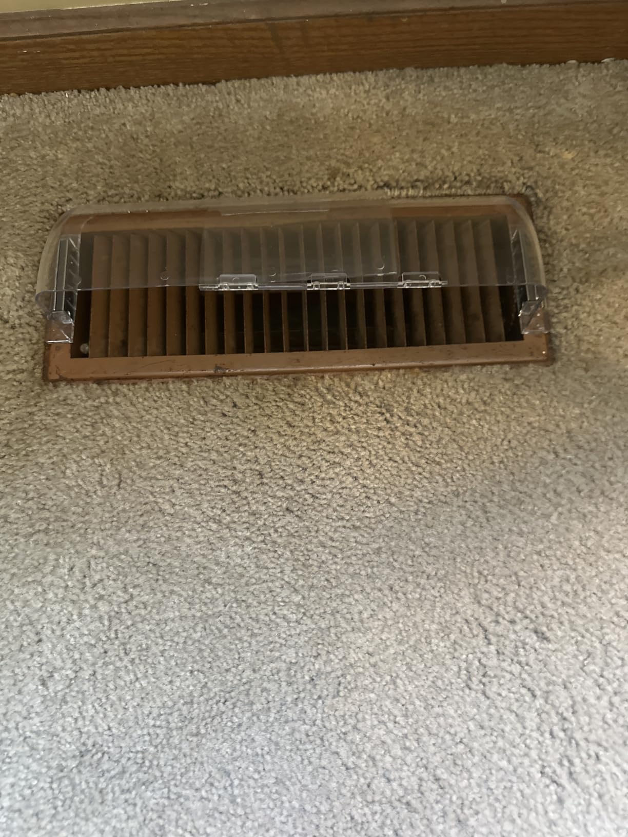 Air Vent Deflectors, Adjustable Magnetic, 9-15 Inches, 2 Pack - Heavy-Duty Clear Plastic with Secure Magnet Design for Home Floor, Sidewall and Ceiling Registers customer photo 2