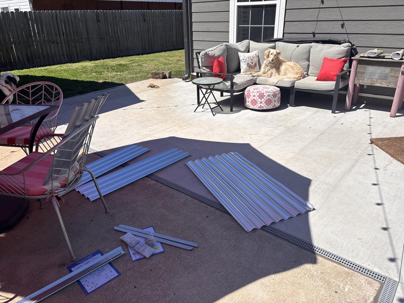 Land Guard Galvanized Raised Garden Bed with Legs, 48x24x32in Large Metal Elevated Raised Planter Box with Drainage Holes for Backyard, Patio, Balcony, 700lb Capacity customer photo 1