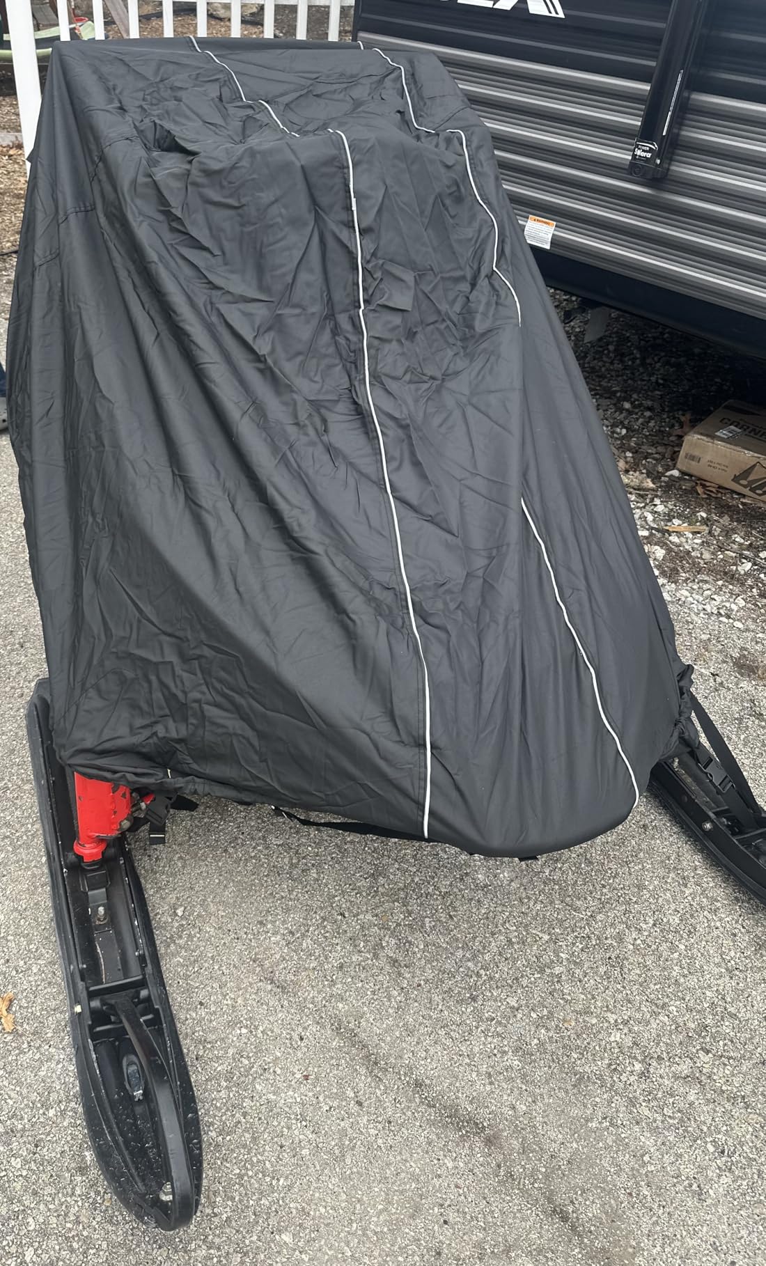 Zenicham Tear and Fade Resistant Trailerable Snowmobile Cover customer photo 1