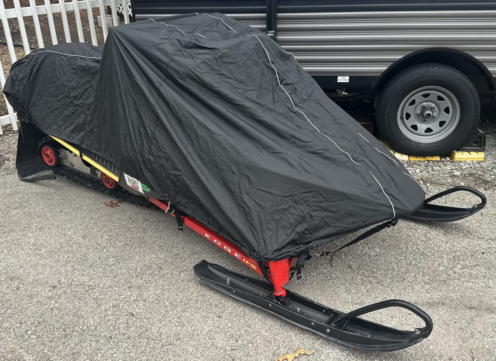 Zenicham Tear and Fade Resistant Trailerable Snowmobile Cover customer photo 2