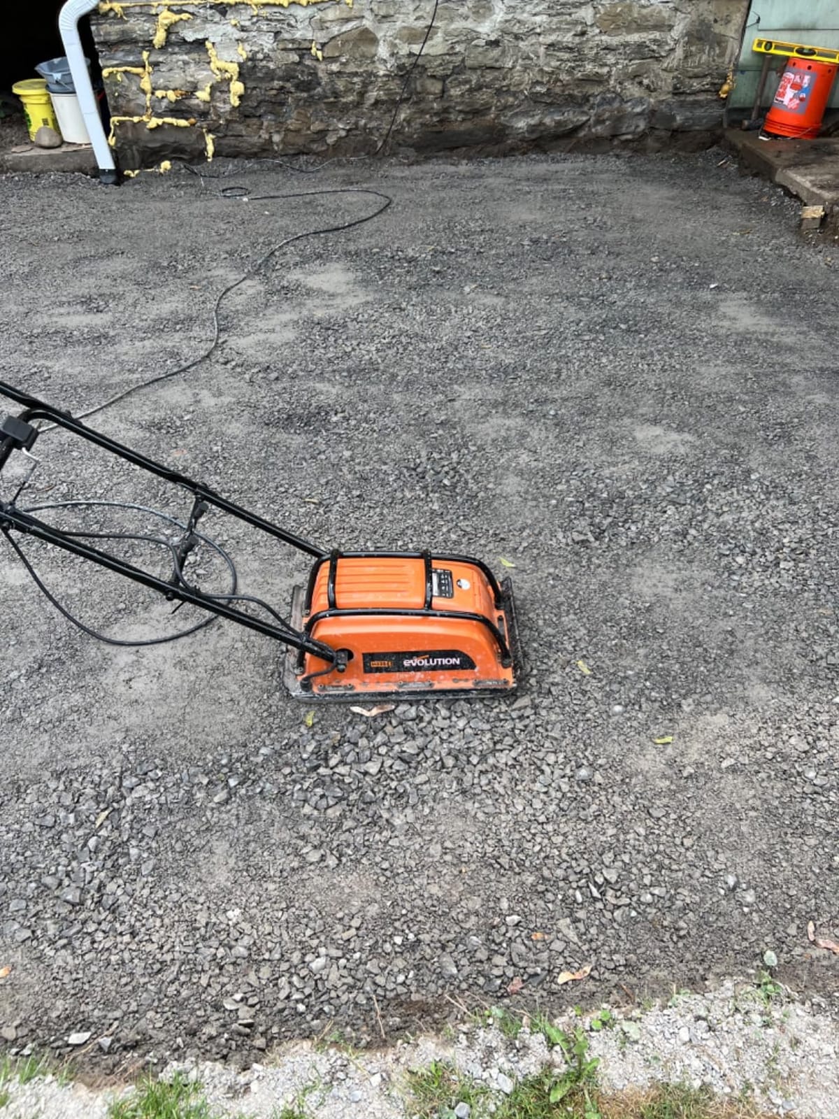 Evolution Hulk Electric Plate Compactor - Ideal For Levelling Pavement, Artificial Turf Ground Preparation, Patio, Blockwork, Sand, Soil & More customer photo 2