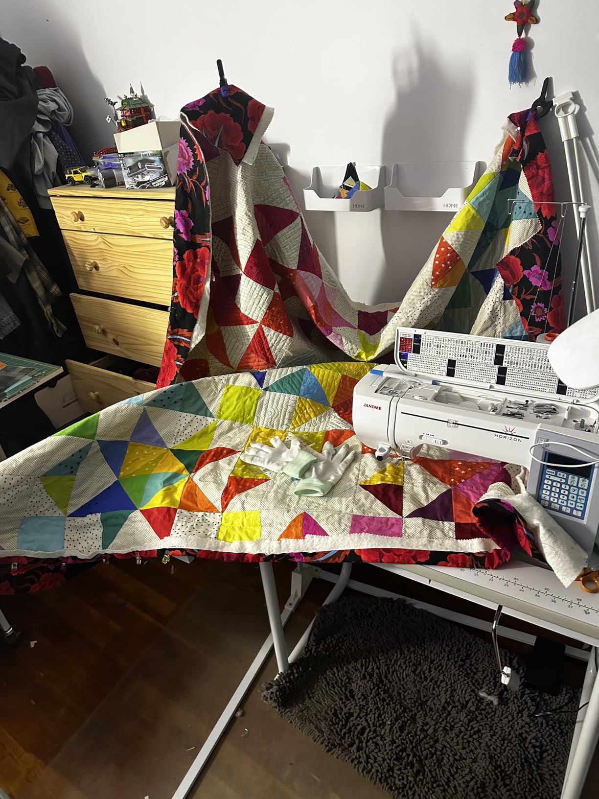 Weightless Quilter Frame for Machine Embroidery Quilting customer photo 1