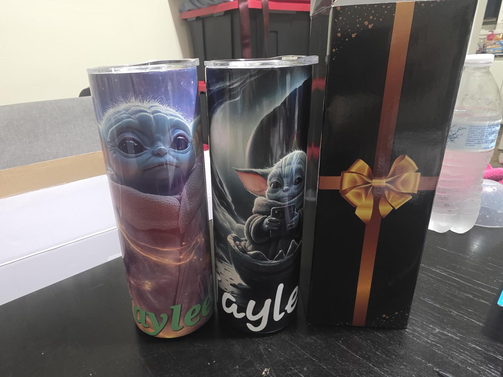 Joyclub Sublimation Tumblers Blanks 20 oz 10 Pack Skinny Straight Tumblers Bulk Stainless Steel Insulated Sublimation Cups with Lid and Straw, Gift Box customer photo 1
