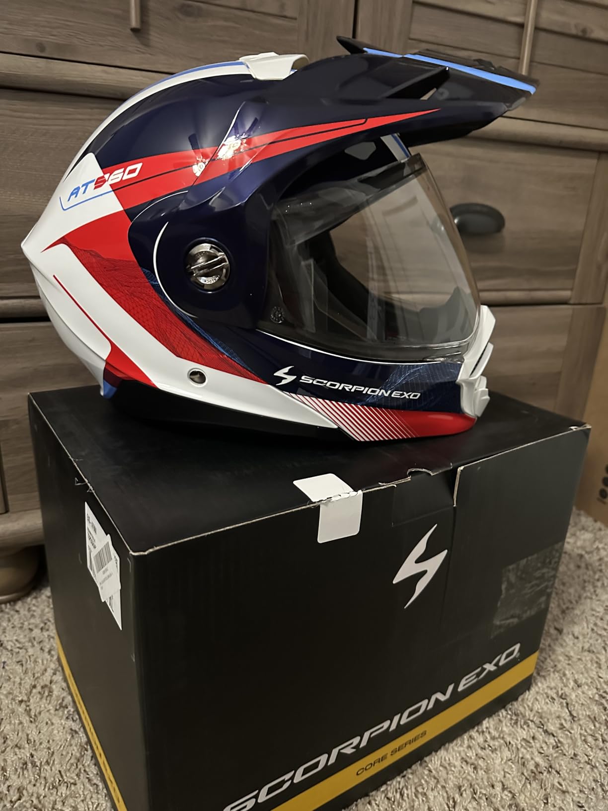 ScorpionEXO AT960 Modular Flip-up Adventure Street Adult Motorcycle Helmet customer photo 2