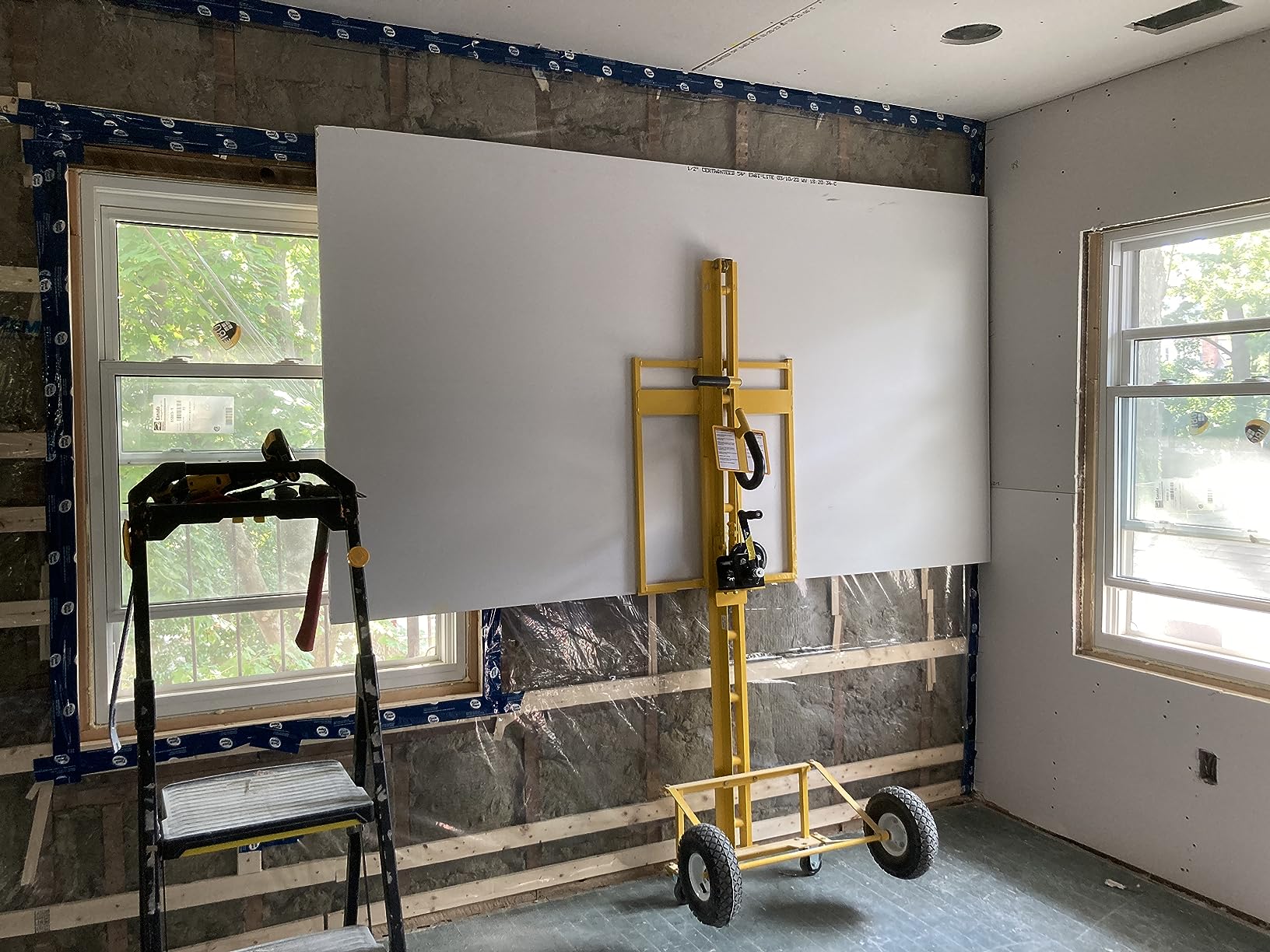 PANELLIFT HANGPRO Drywall Lift for Walls Model 100, 10' 150 lbs Capacity, One Person Drywall Installation customer photo 2