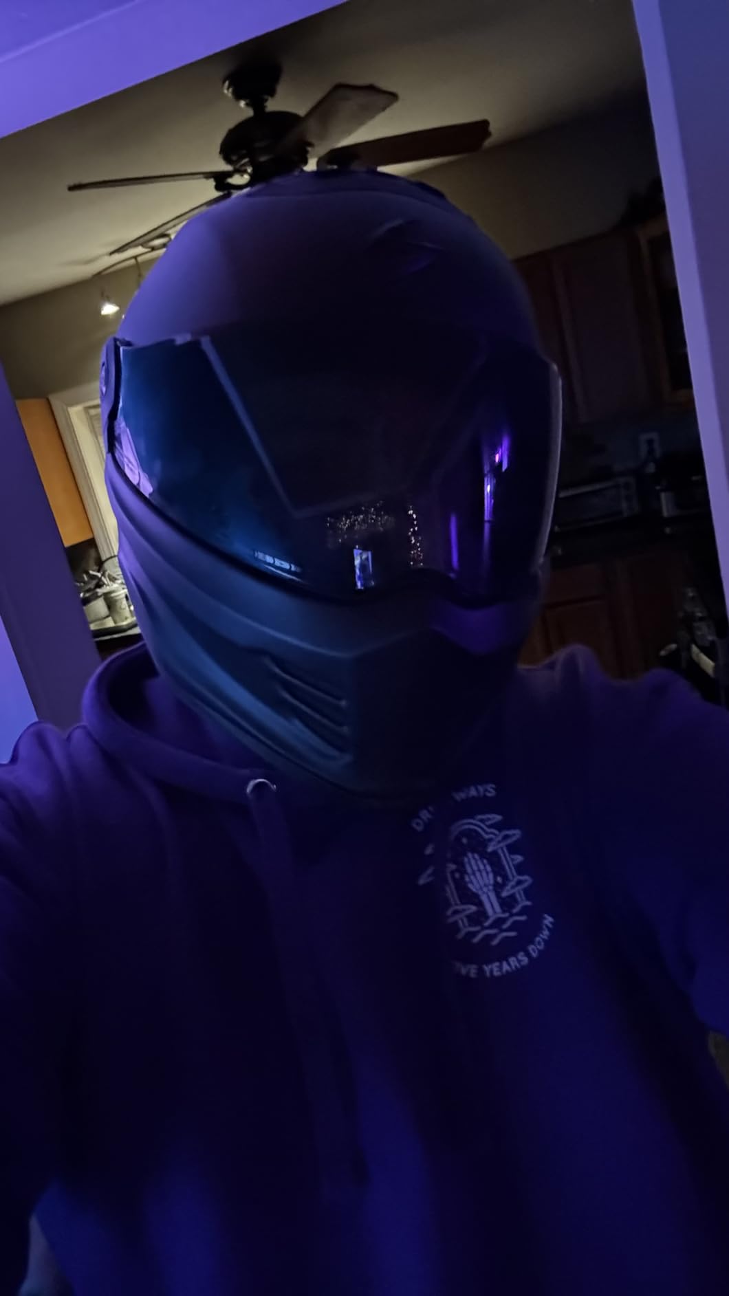 ScorpionEXO Covert FX Full Face Motorcycle Helmet Street Fighter customer photo 2