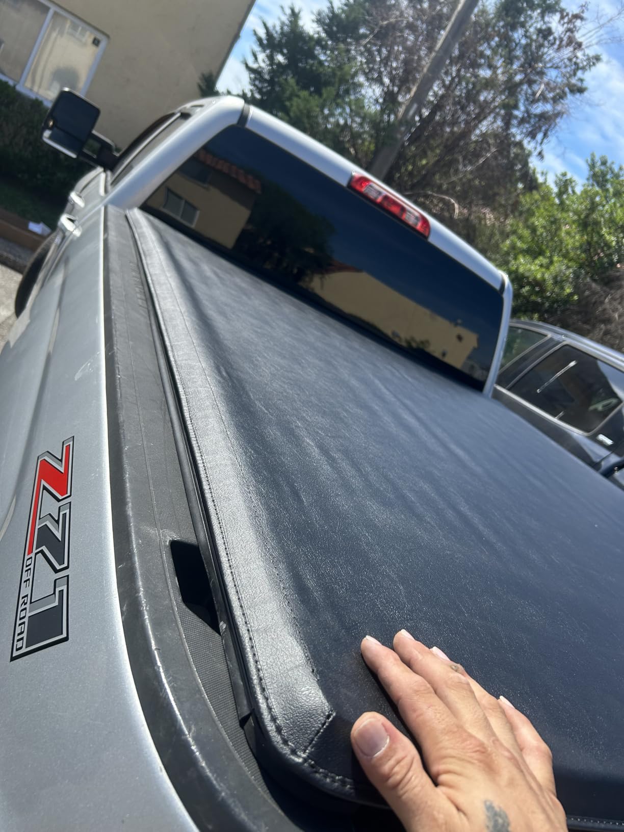 Tonneau Cover for 14-26 Silverado/Sierra 1500/15-19 HD, 6.5 ft Bed | Soft roll-up tonneau cover for 2014-2026 Chevy Silverado/GMC Sierra 1500 and 2015-2019 2500HD/3500HD, 6.5 ft bed customer photo 1