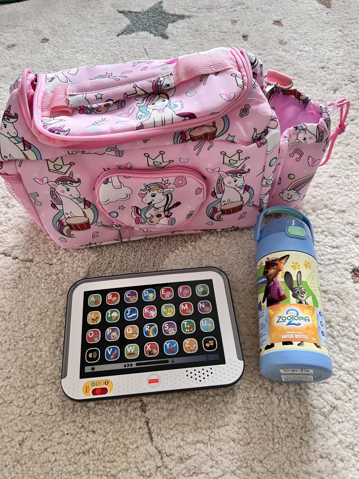 Fisher-Price Laugh & Learn Smart Stages Tablet Pretend Computer with Music & Lights for Kids Ages 1+ Years customer photo 2