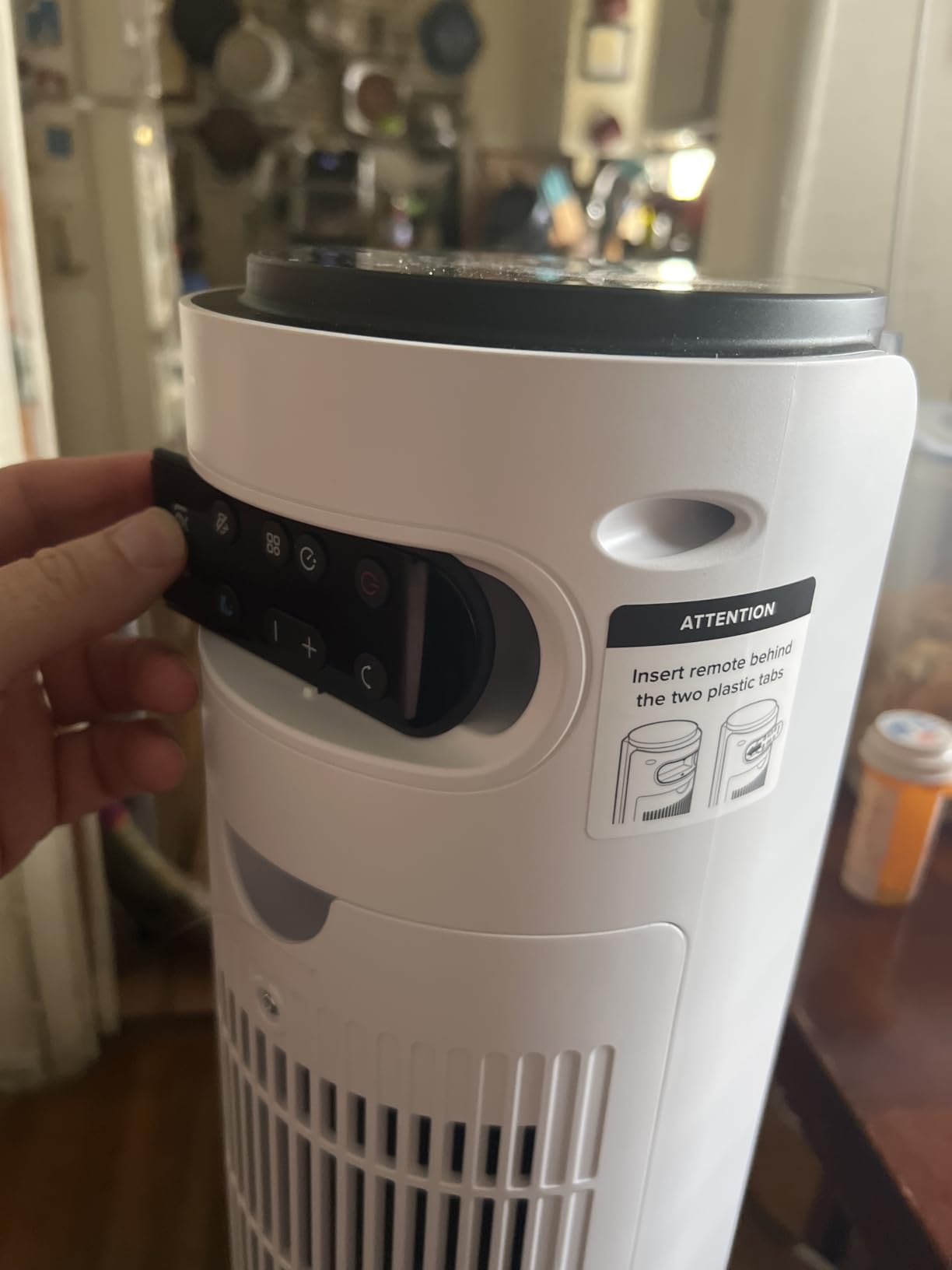 Levoit Tower Fan for Bedroom, 28ft/s Fans that Blow Cold Air, 28dB Quiet customer photo 1