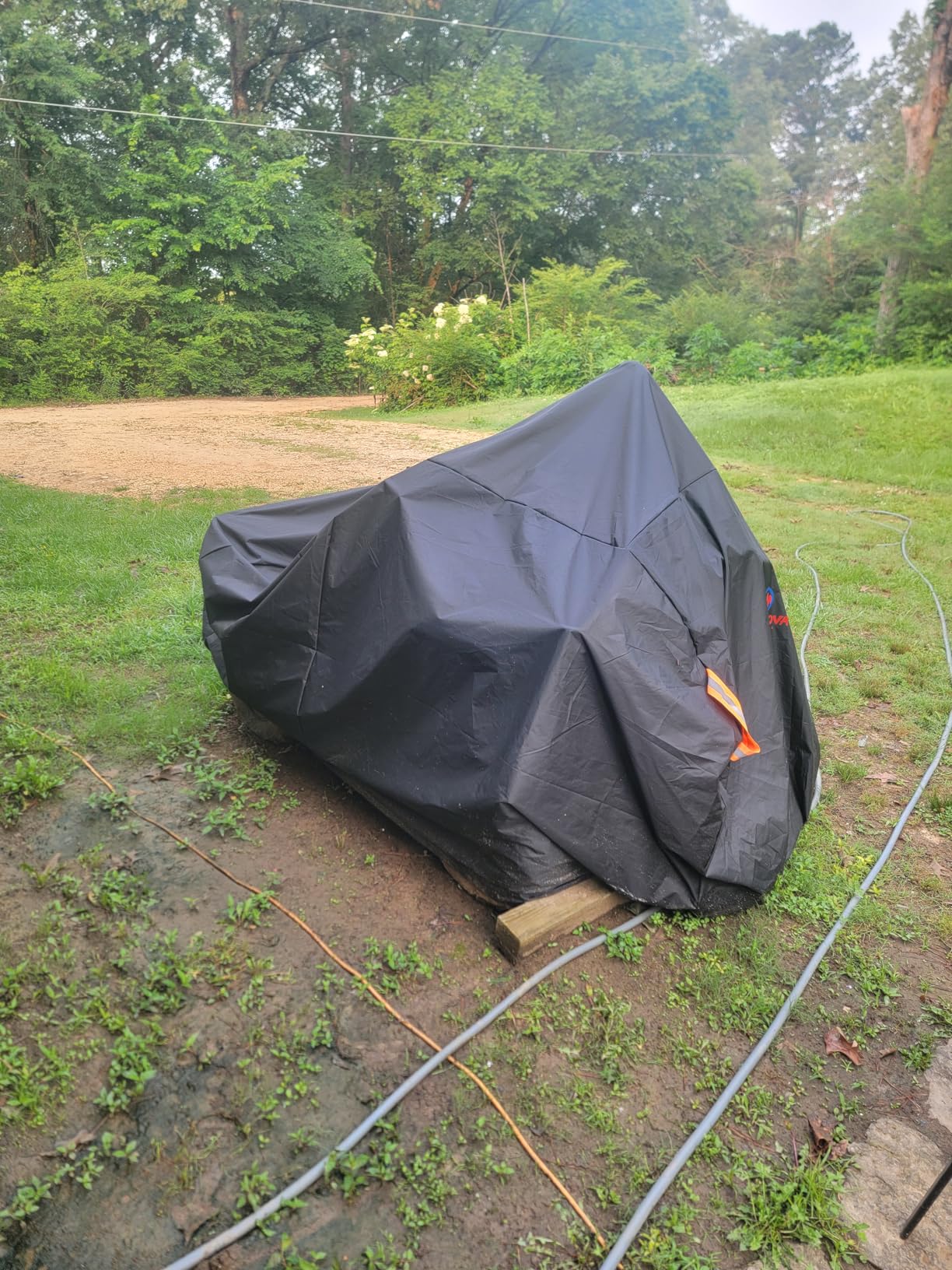 Comnova ATV Cover for 4 Wheelers - 95 Inch ATV Covers 600D Heavy Duty & Waterproof, Outdoor Four Wheeler Quad Cover All Weather Large for Polaris, Kawasaki, Arctic Cat, Honda, Yamaha and More customer photo 1