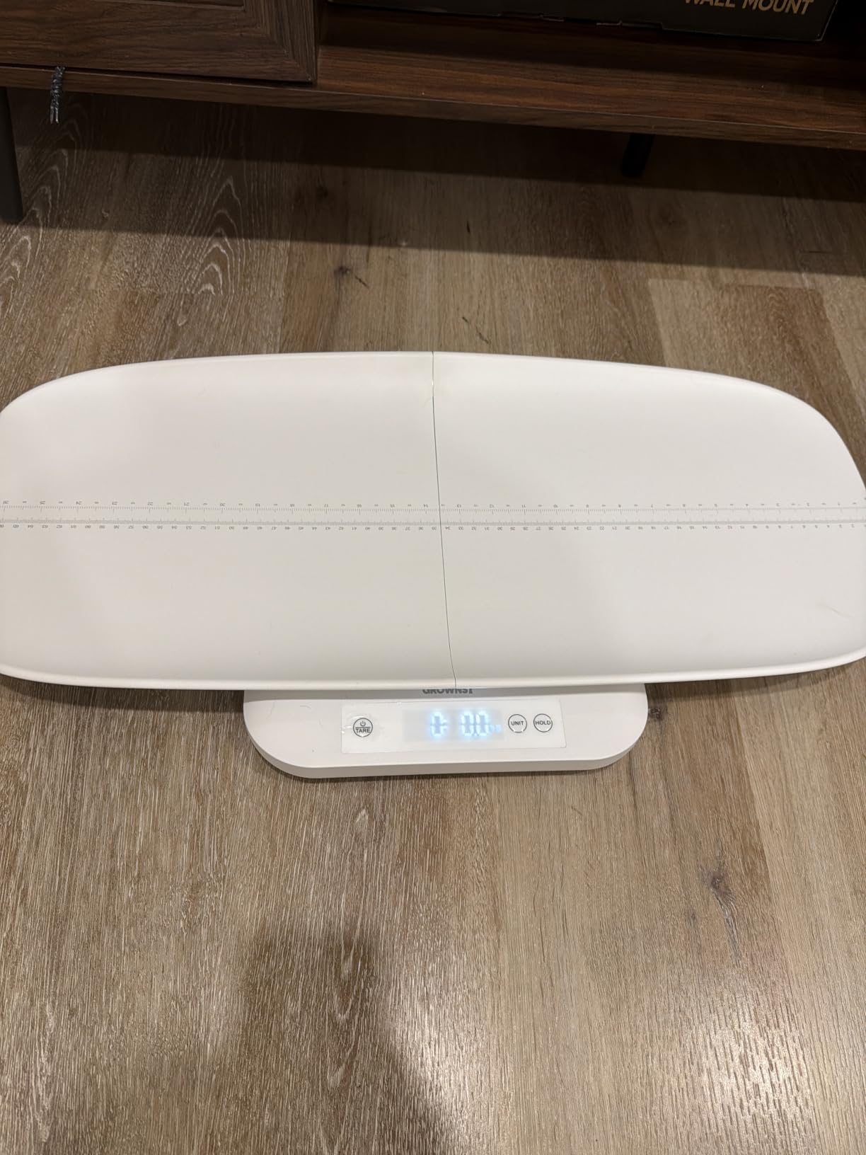 GROWNSY Digital Baby Scale & Pet Scale Up to 330 lbs, White | Accurate Weighing, 330 lb Capacity, Hold Function, 27