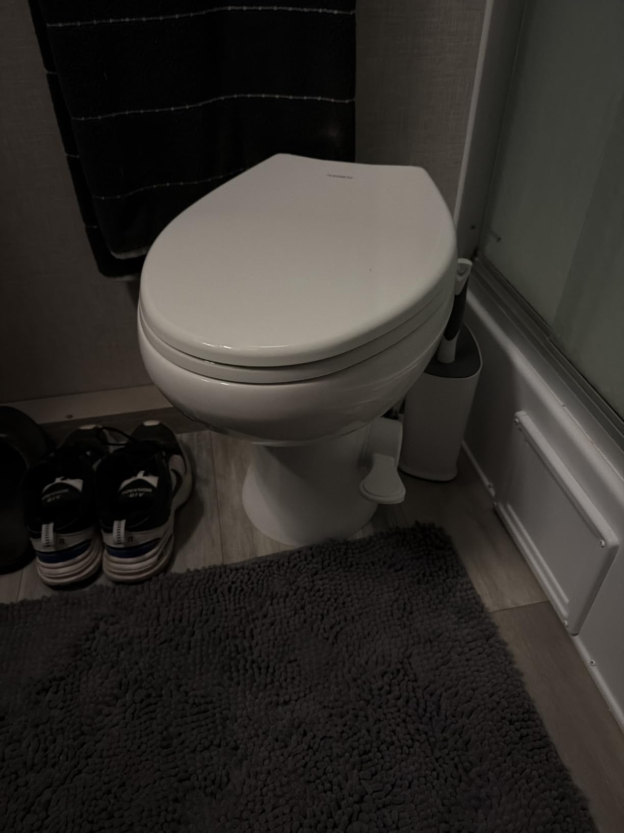 Dometic Model 420 Platinum RV Toilet - Elongated Porcelain Bowl, Universal Fit, 18