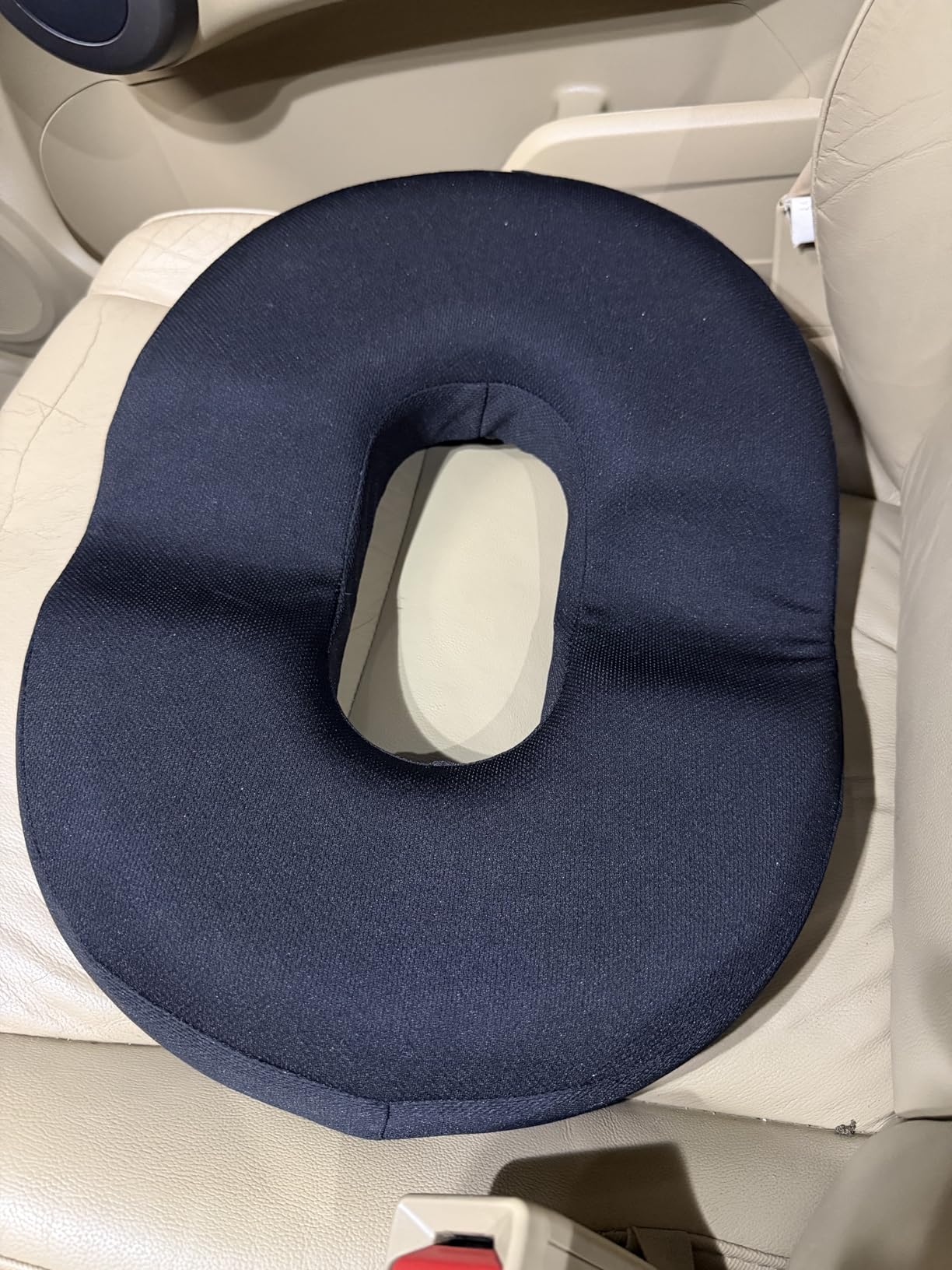 BlissTrends Donut Pillow Seat Cushion, Memory Foam Lifting Cushions for Postpartum Pregnancy & Hemorrhoids, Tailbone Pain Relief customer photo 2