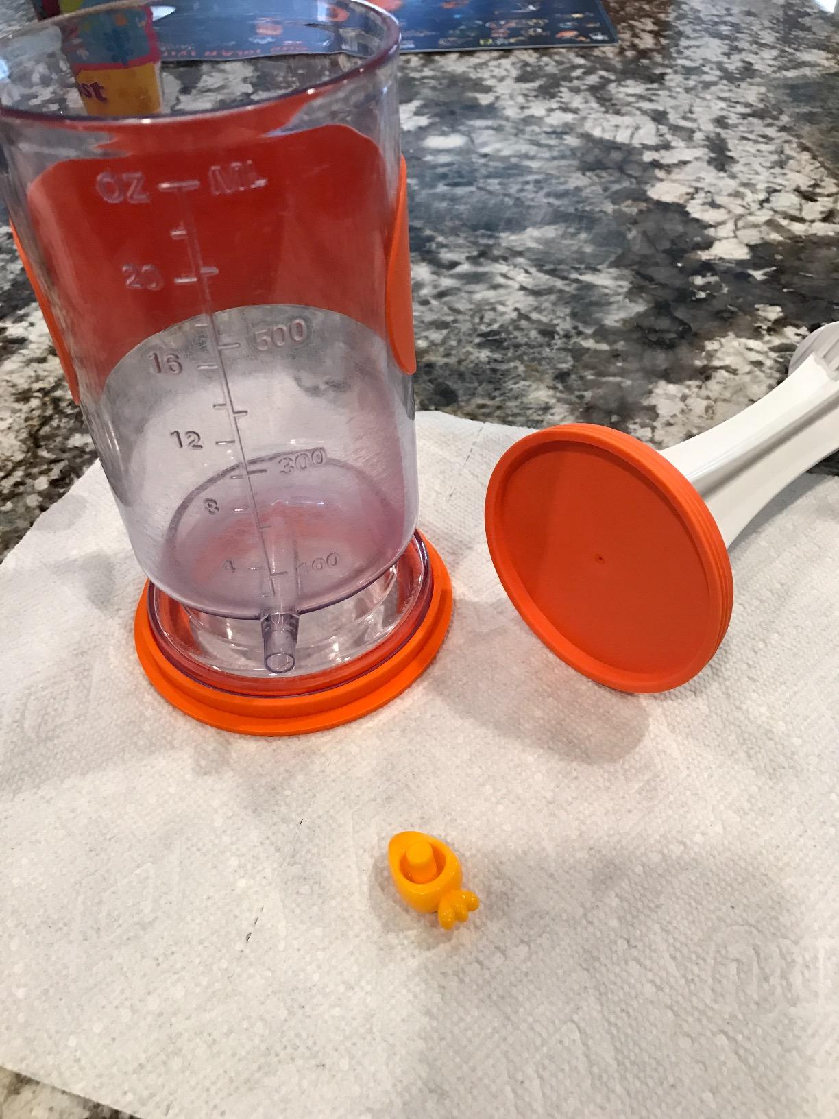 Squooshi Baby Food Pouch Filling Station + 12 Reusable 5oz Pouches | BPA-Free, Dishwasher Safe, Refillable for Yogurt, Applesauce & Purees customer photo 1