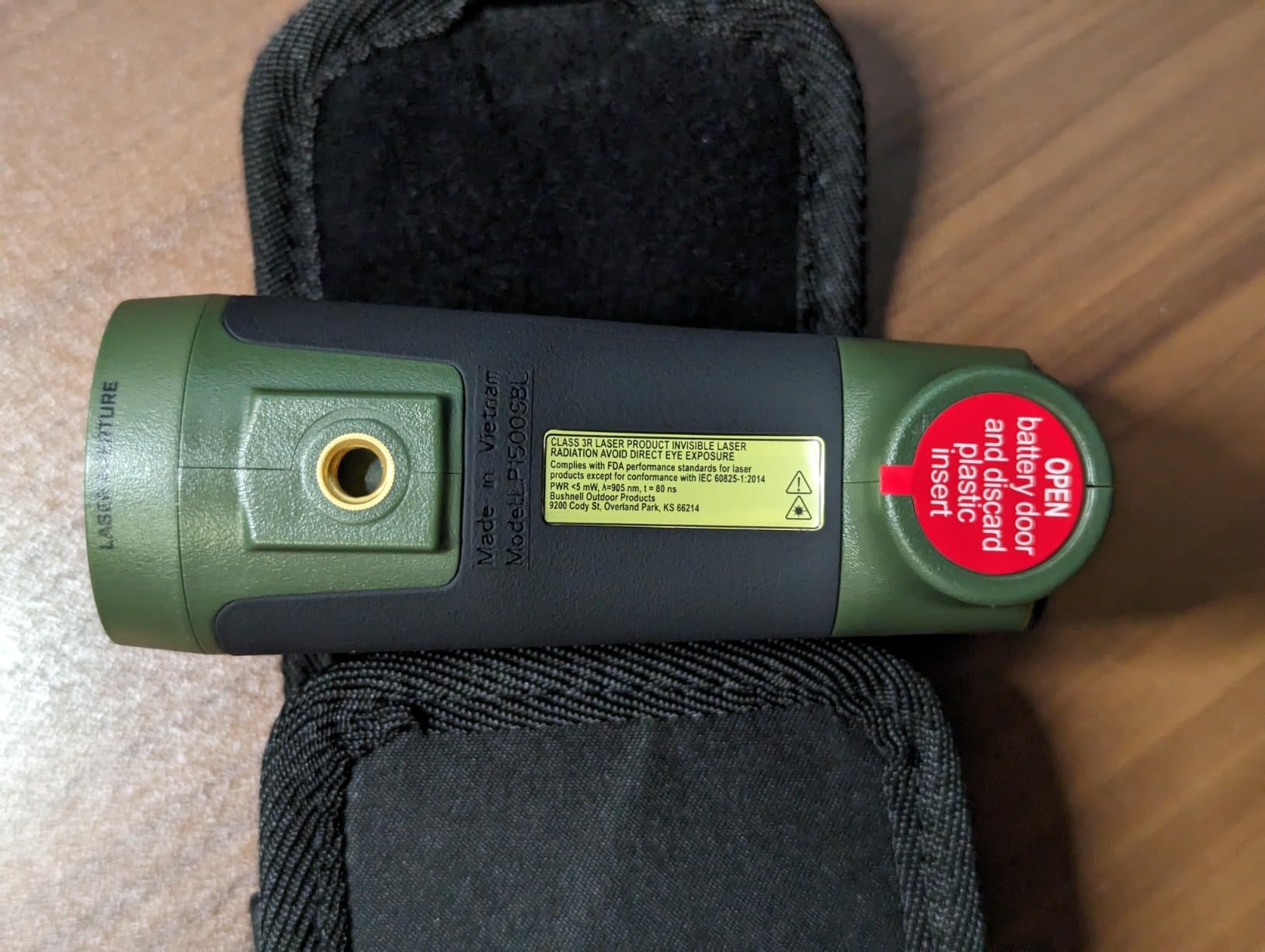 Bushnell Prime 1500 Hunting Laser Rangefinder 6x24mm - Bow & Rifle Modes, BDC Readings, Crystal Clear Optic Protected by Exo Barrier customer photo 2
