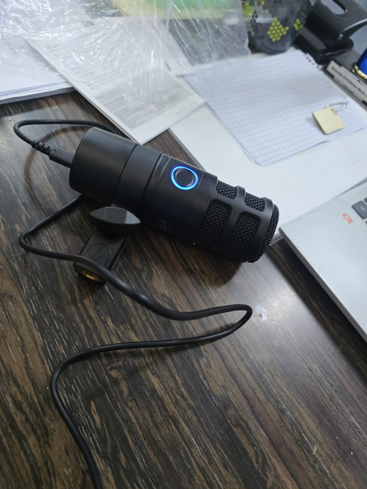 Audio-Technica AT2040USB Hypercardioid Dynamic USB Microphone customer photo 1