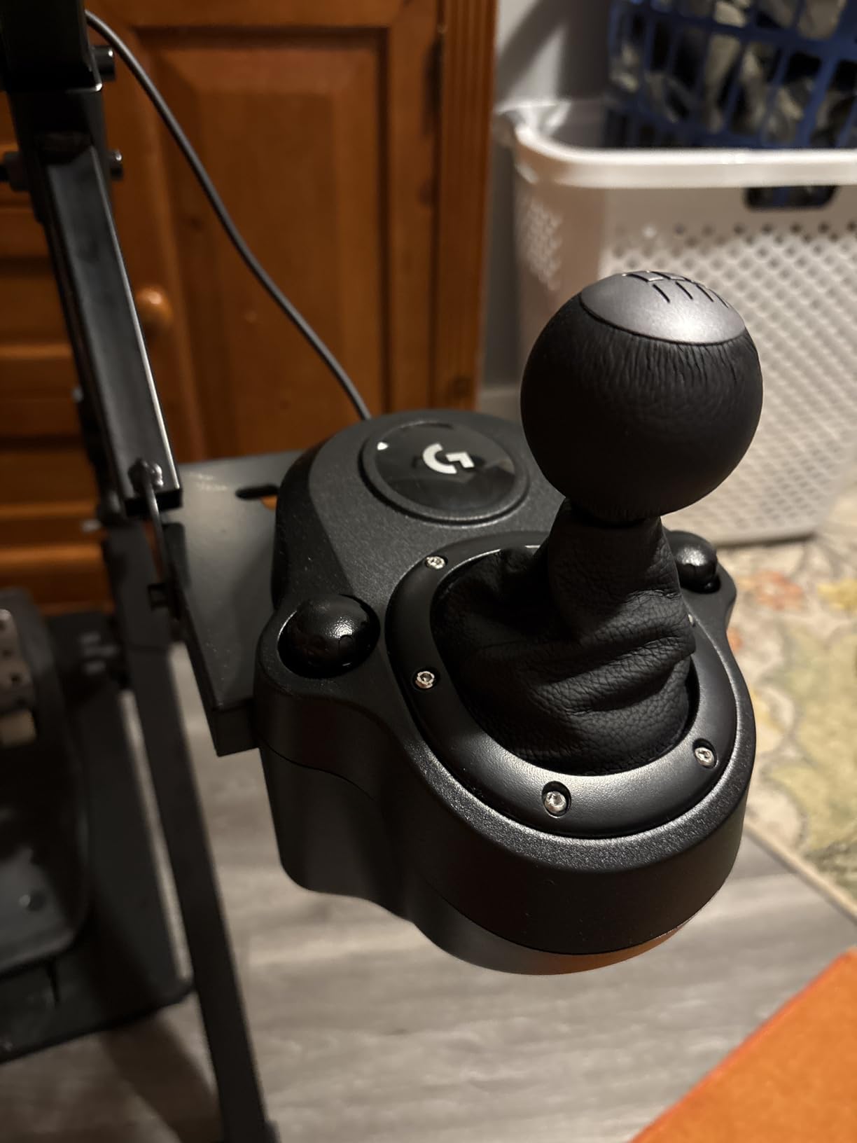 Thrustmaster TH8S Sim Racing Gear Shifter Add-On - PS5, XBOX & PC | H-pattern, 7 gears plus reverse, metal lever, works with Thrustmaster wheels, for rally, F1, NASCAR, farming and racing games customer photo 2
