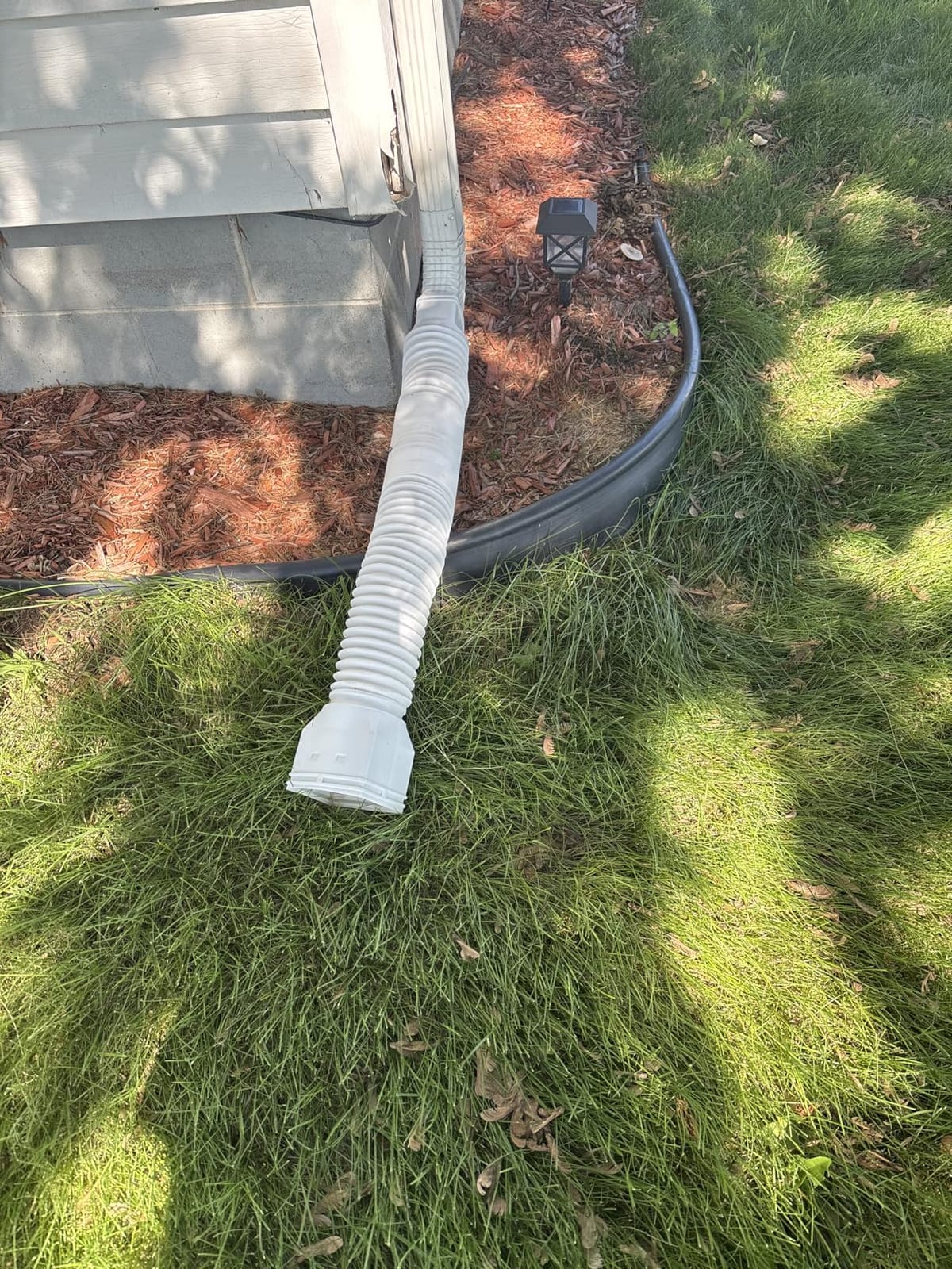 Ogutter Rain Gutter Downspout Extensions, Downspout Extender for Rainwater Drainage Flexible, Down Spout Drain Extension Pipe and Extendable from 21 to 66 Inches (Brown) customer photo 1