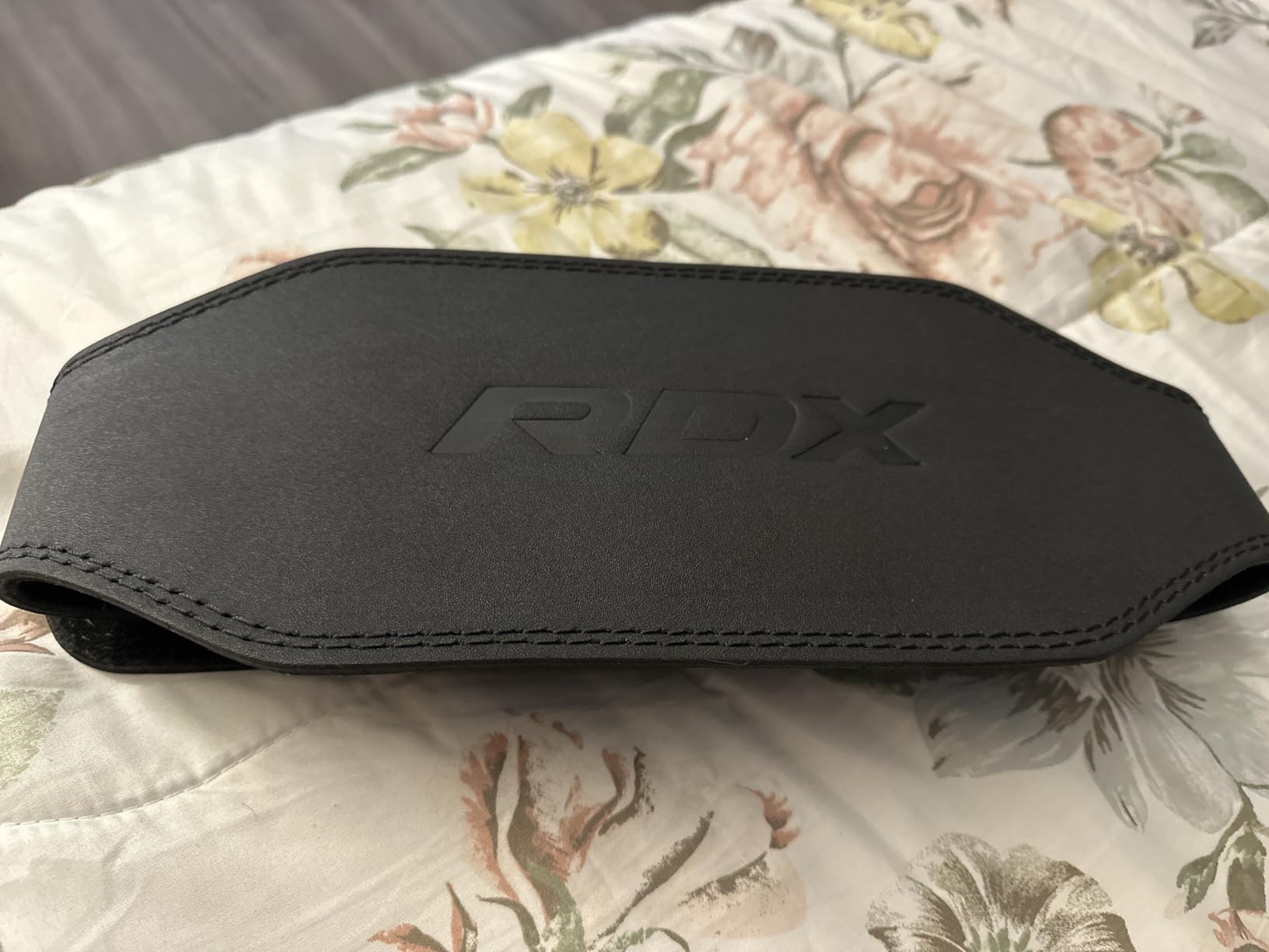 RDX Weight Lifting Belt Gym Fitness, Cowhide Leather, 4” 6” Padded Lumbar Back Support, 10 Adjustable Holes, Weightlifting Powerlifting Bodybuilding Deadlift Squat Workout Strength Training, Men Women customer photo 2