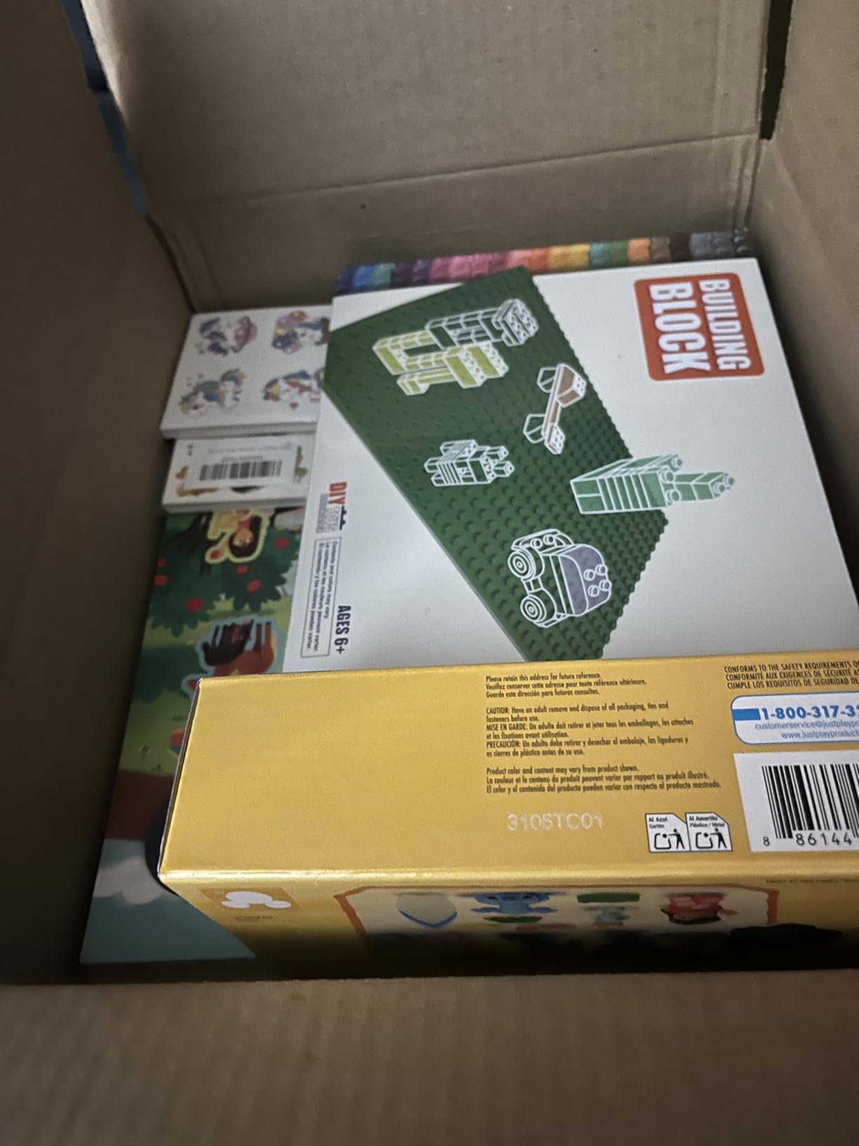 300 PCS Building Bricks Compatible with Lego Classic - 300 Pieces Basic Bulk Building Blocks in Random Color - Mixed Shape (300PCS) customer photo 1