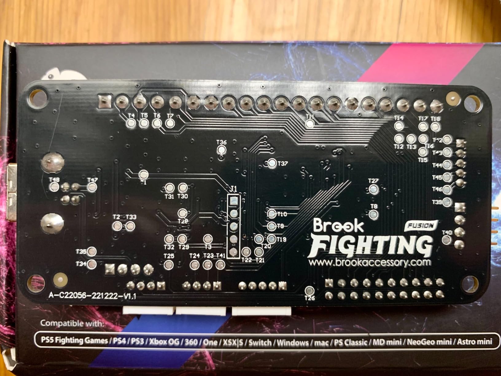 Universal Fighting Board Fusion - Pre-installed header version, For PS5 Fighting Games solution, compatible with Street Fighter 6 and Tekken 8 customer photo 2