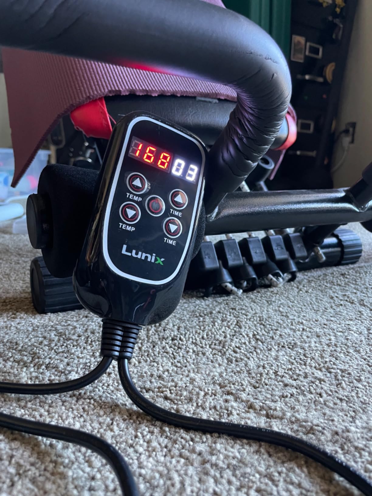 Lunix LX17 Portable Far Infrared Sauna Blanket for Home | Adjustable 77-176°F Far-Infrared Heat with Dual Zippers, Arm Openings & Complete Accessory Set customer photo 1